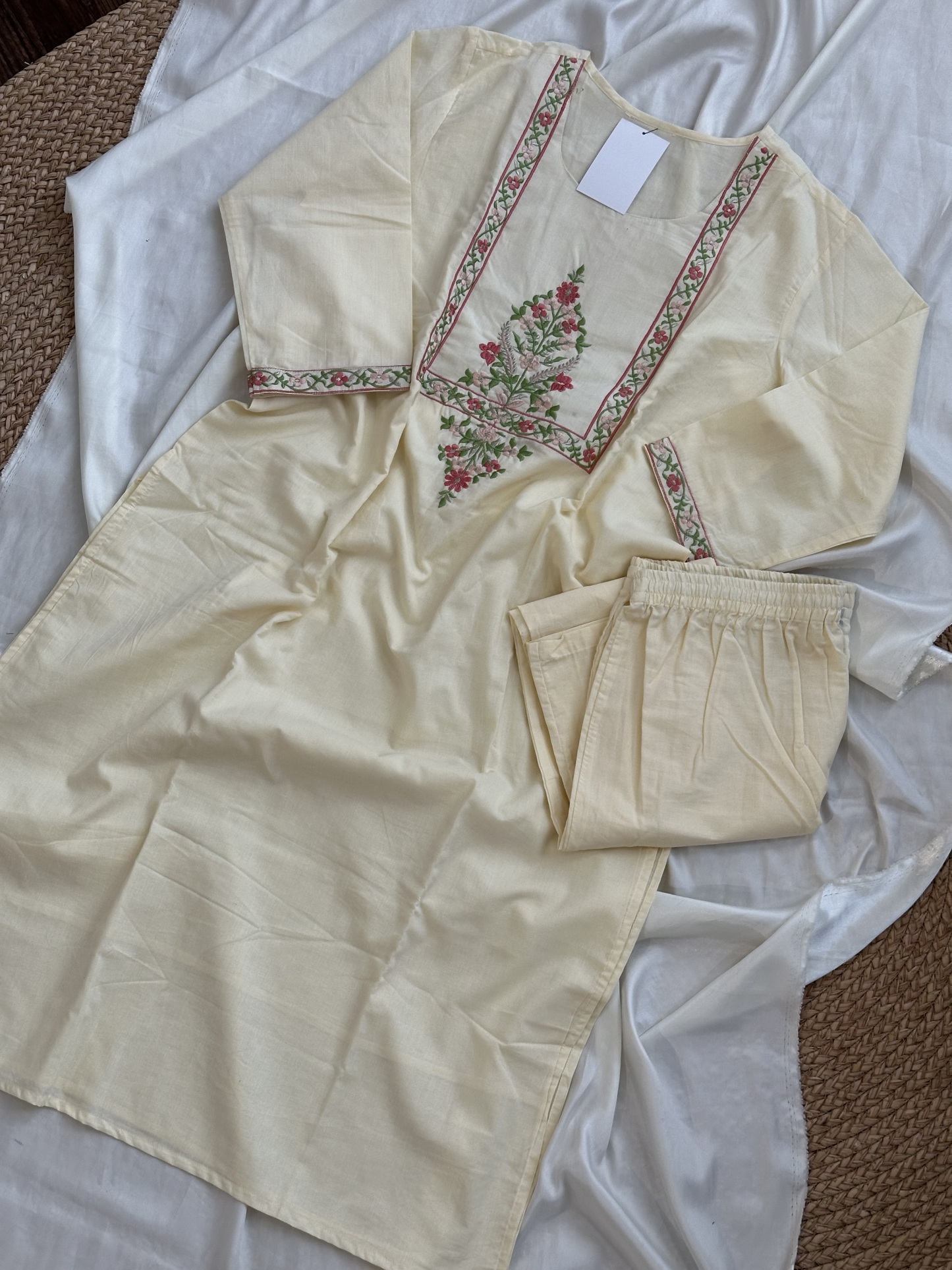 Embroidered Coord Set