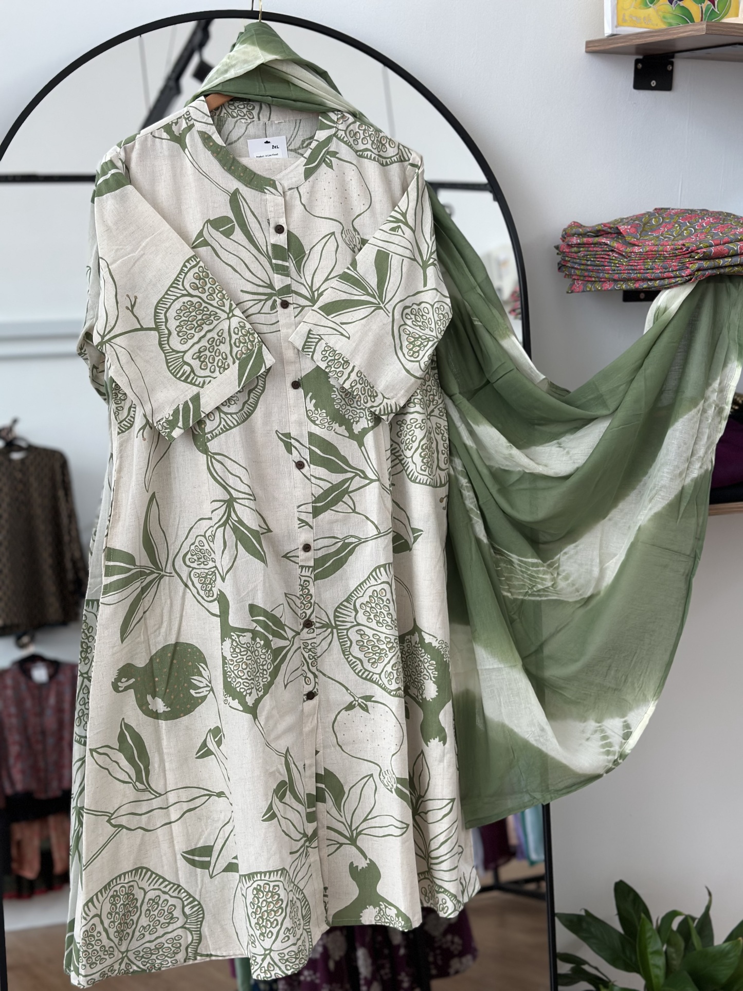 A Line Kurta Set