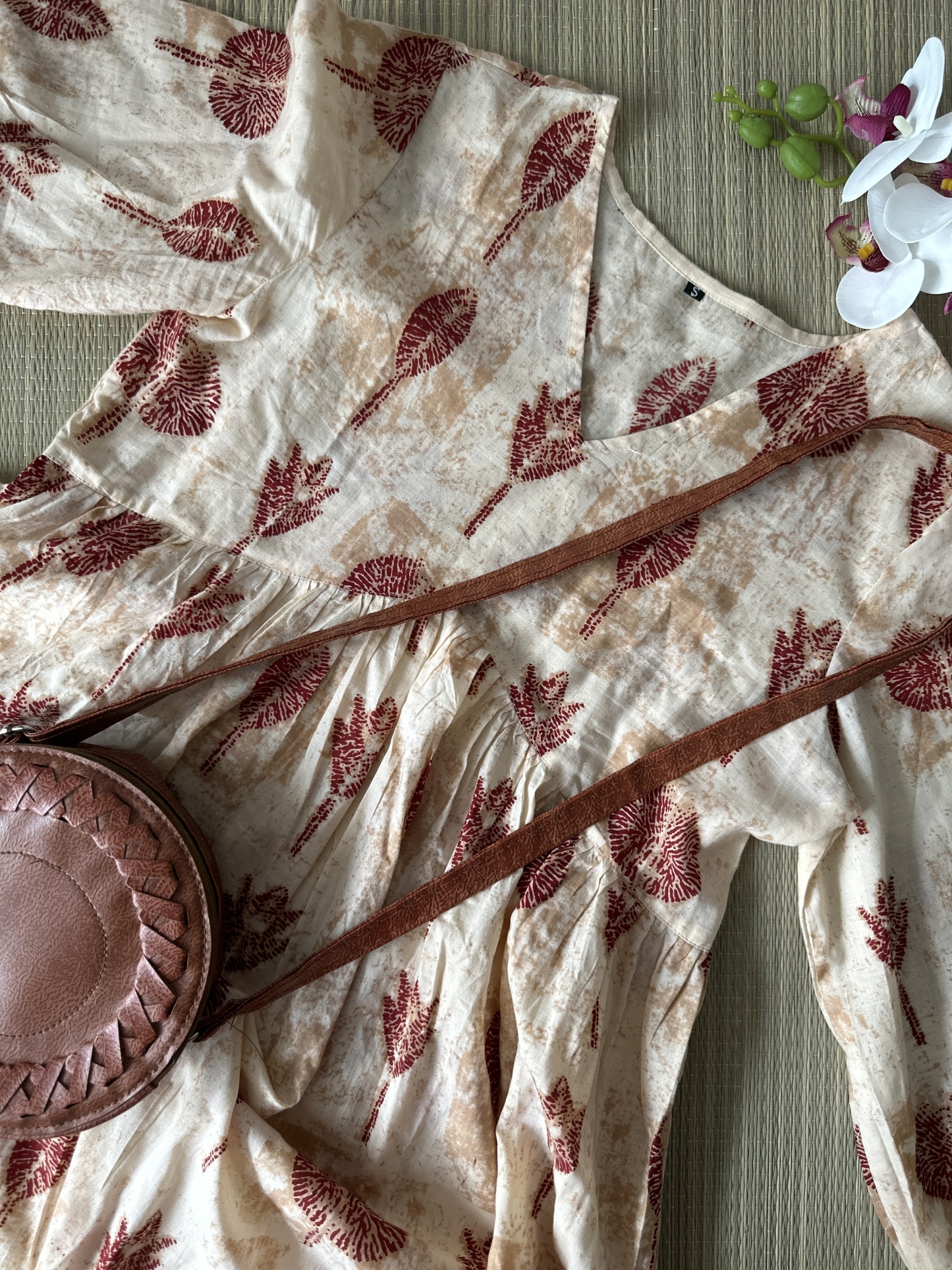 Flowy Frilled Alia Cut Dress