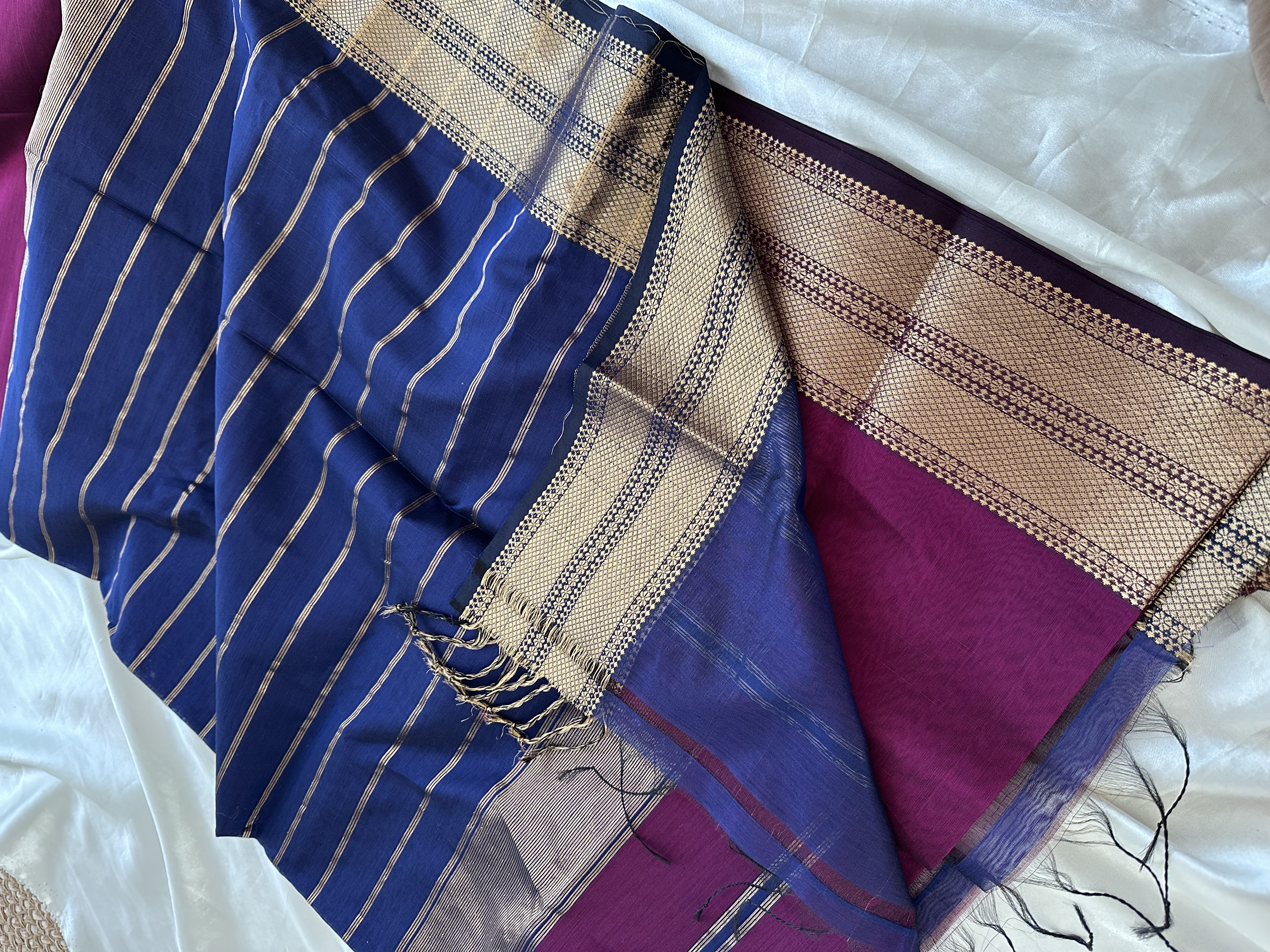 Maheshwari Silk Saree