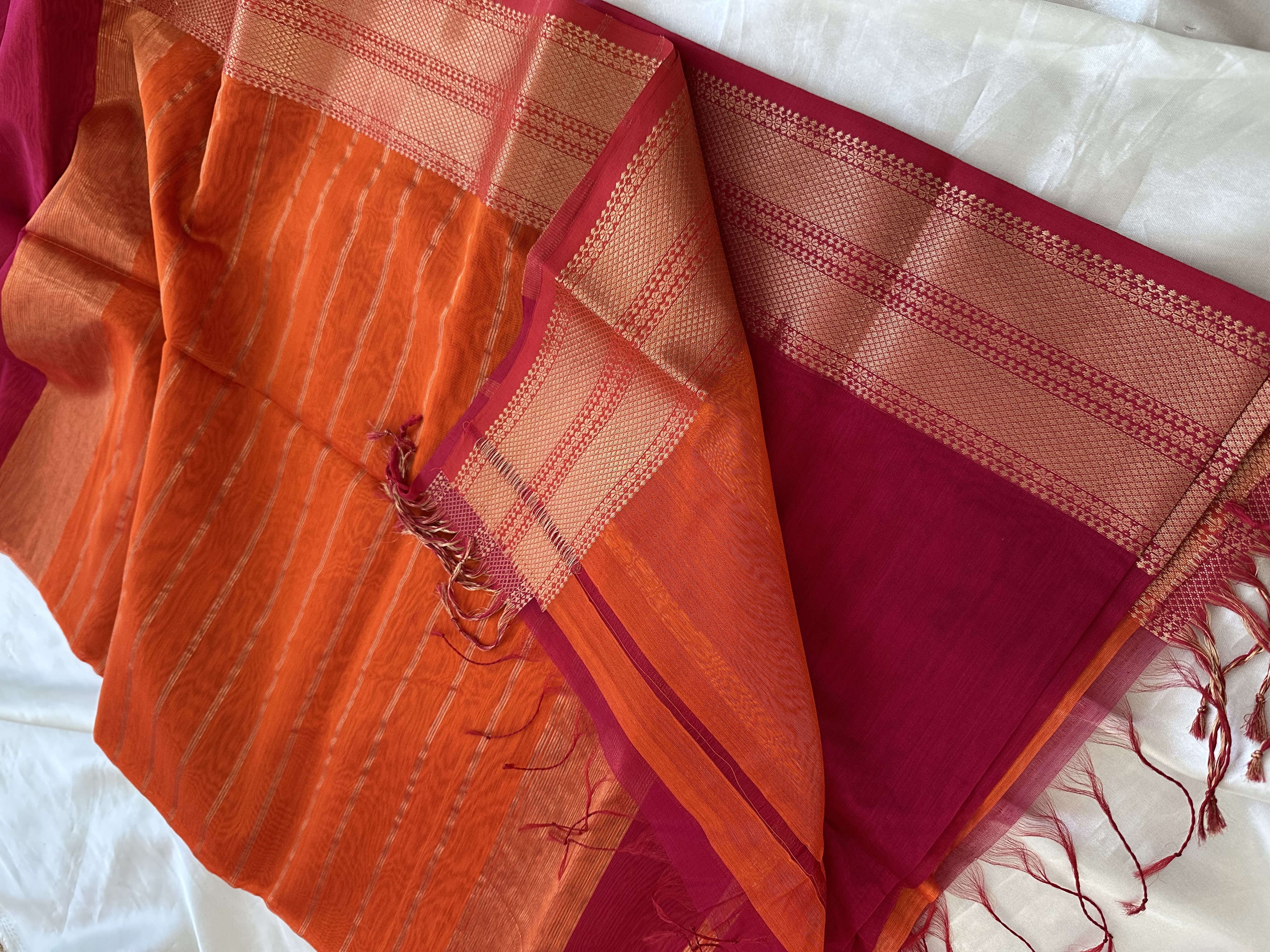 Maheshwari Silk Saree