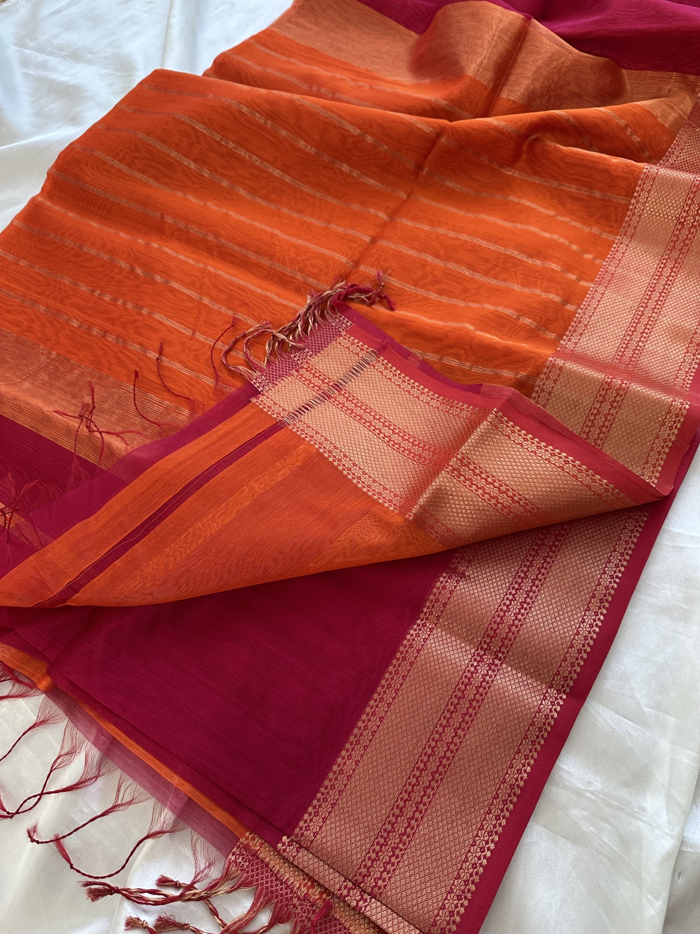 Maheshwari Silk Saree