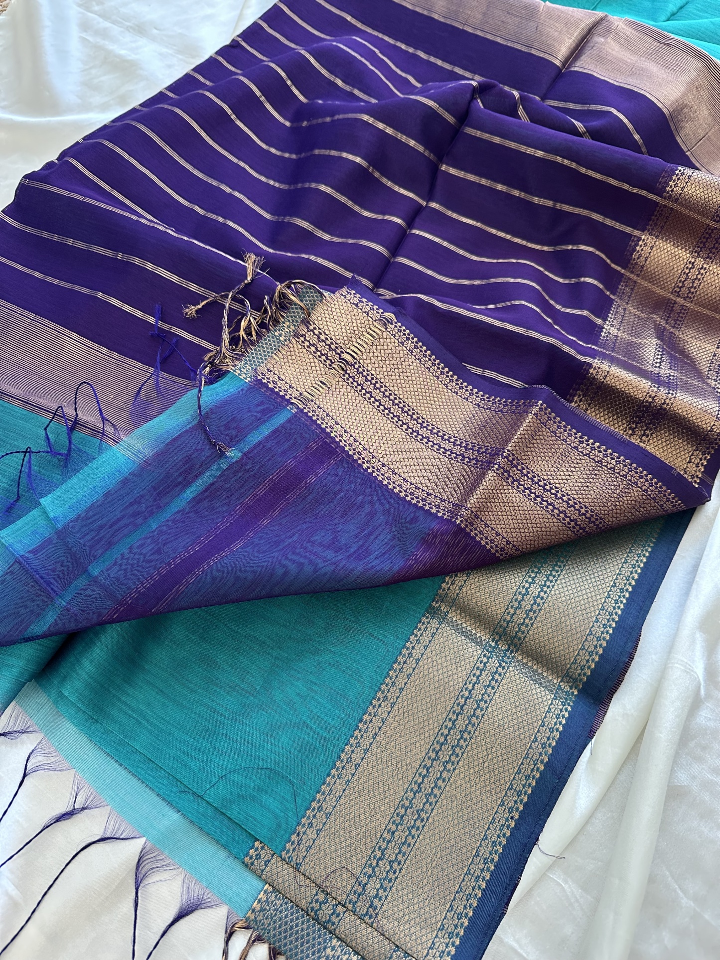 Maheshwari Silk Saree