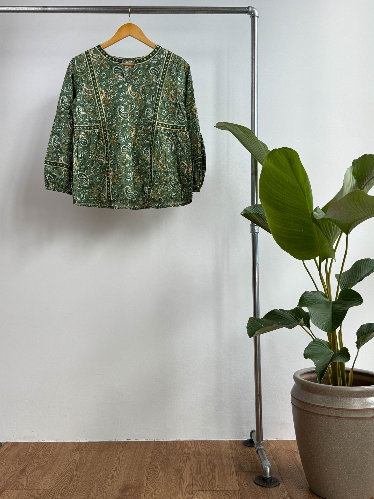 Long Sleeve Cotton Tunic