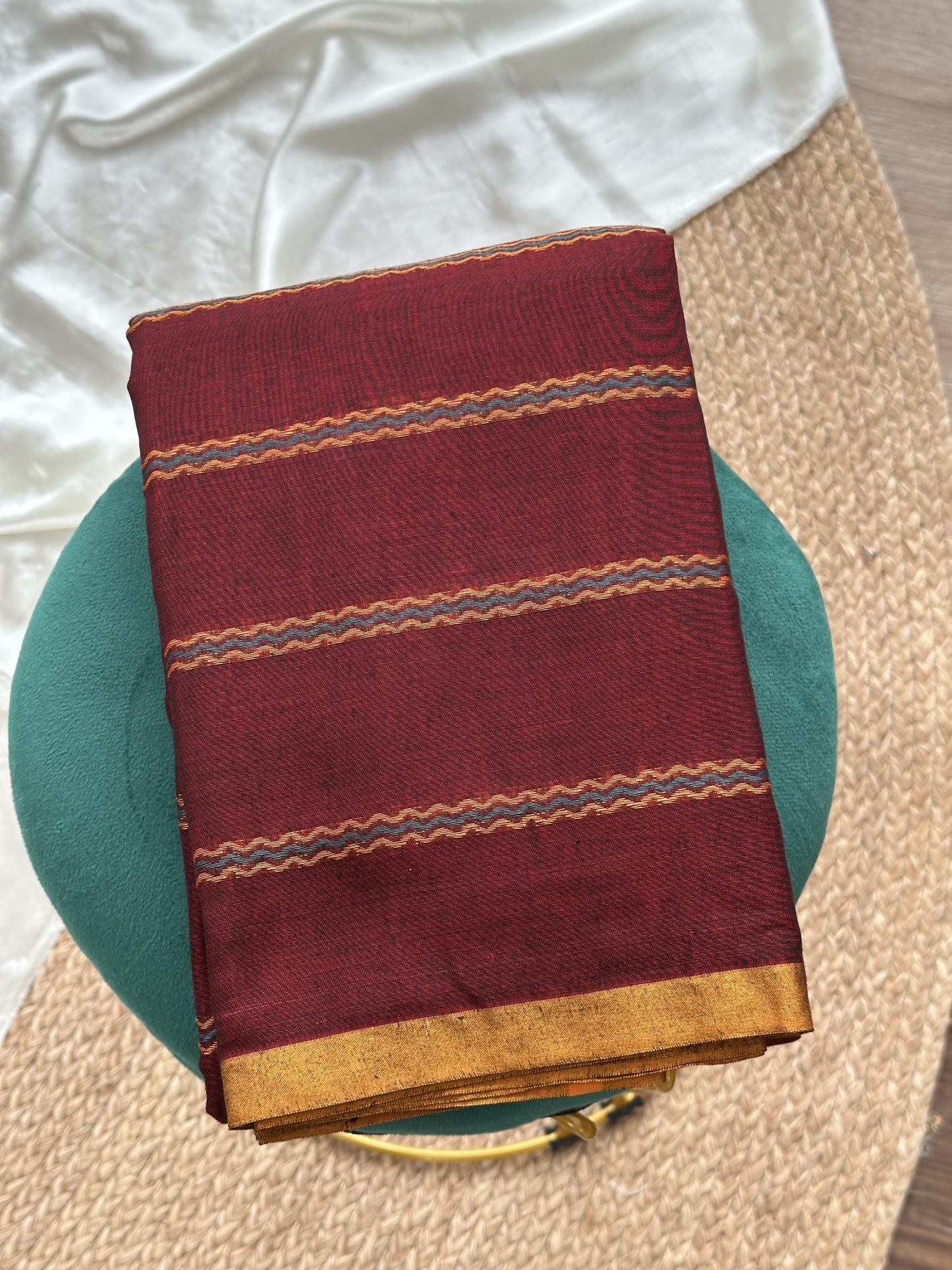Stripes Narayanpet Saree