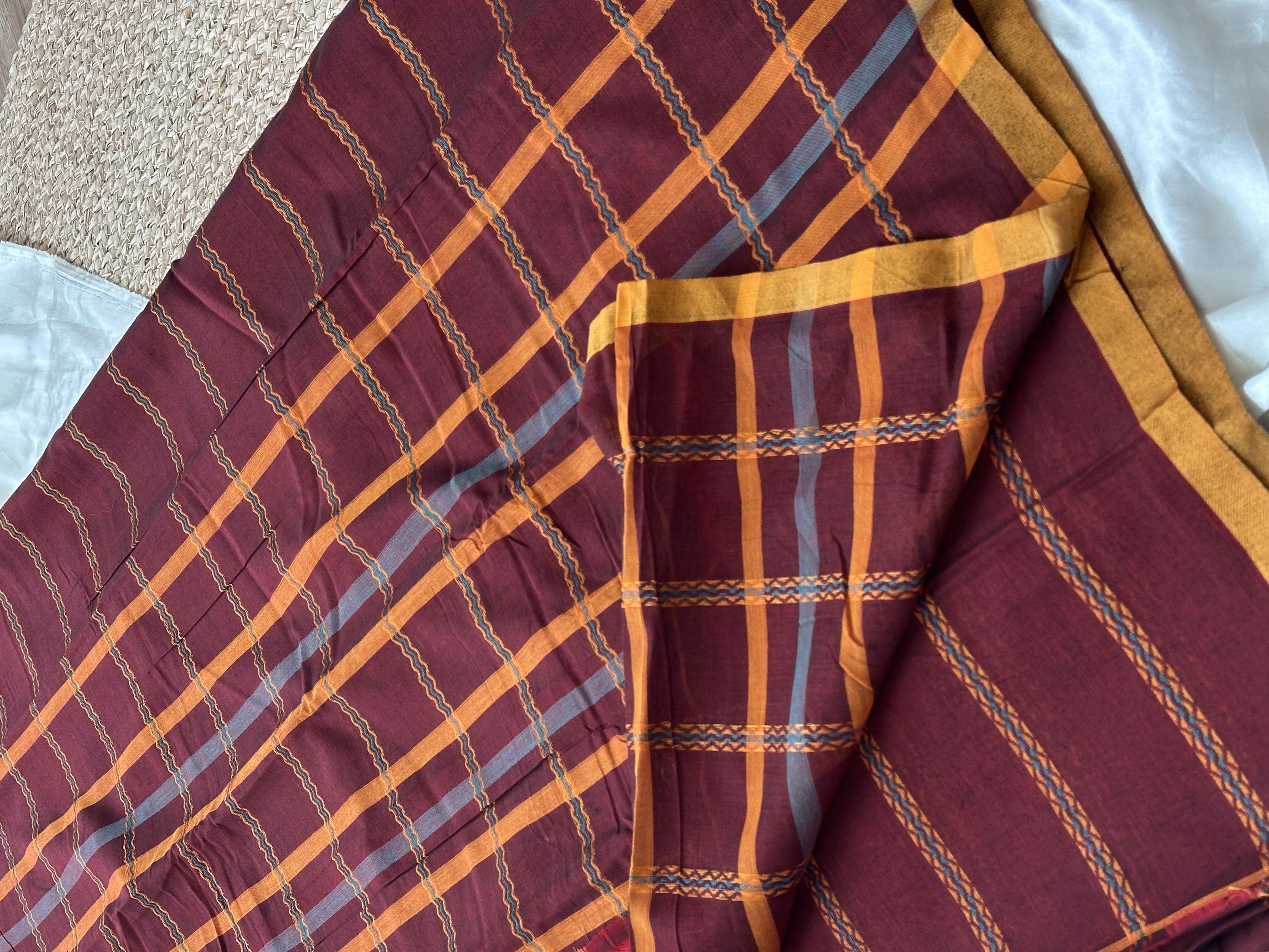 Stripes Narayanpet Saree