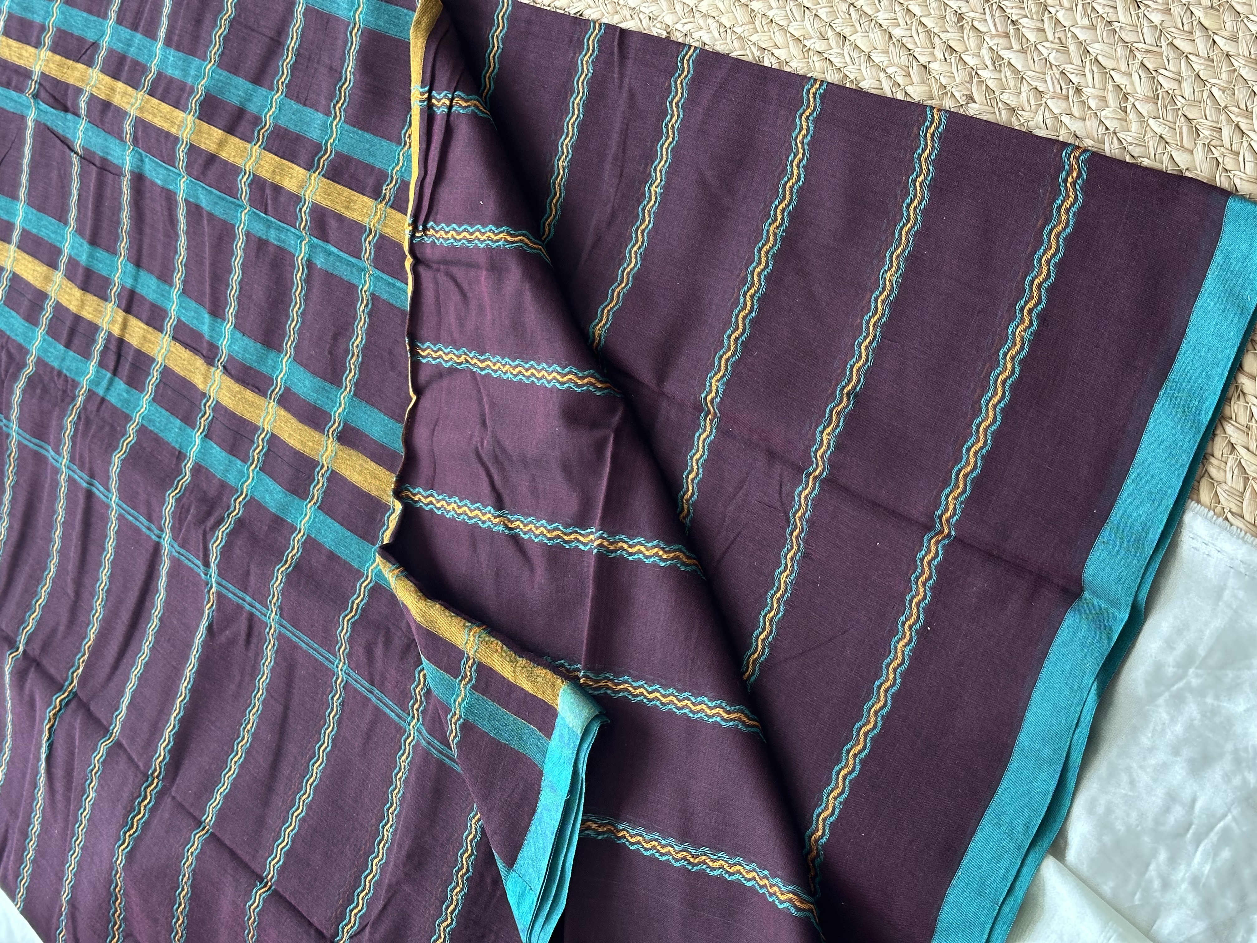 Stripes Narayanpet Saree