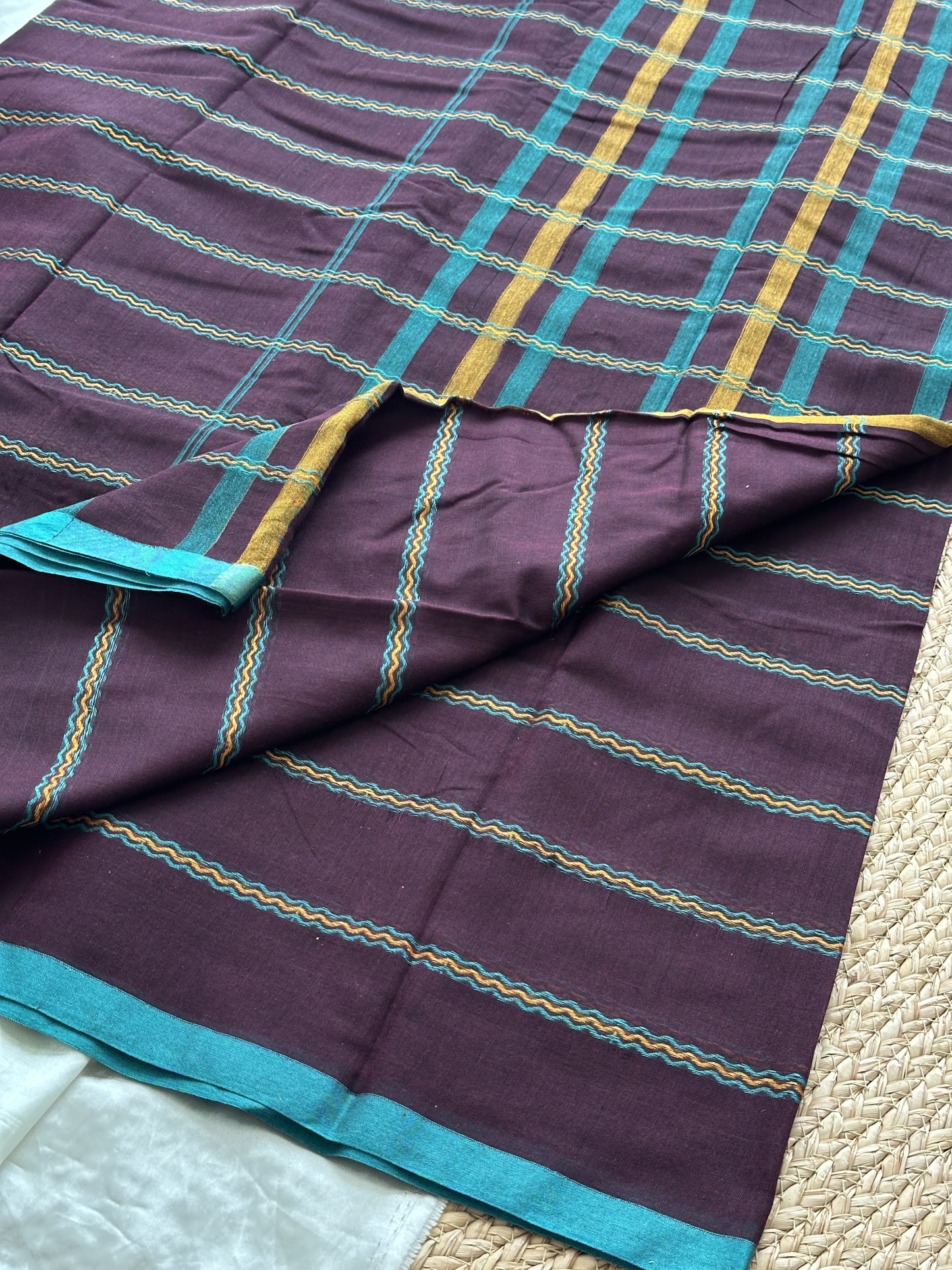 Stripes Narayanpet Saree