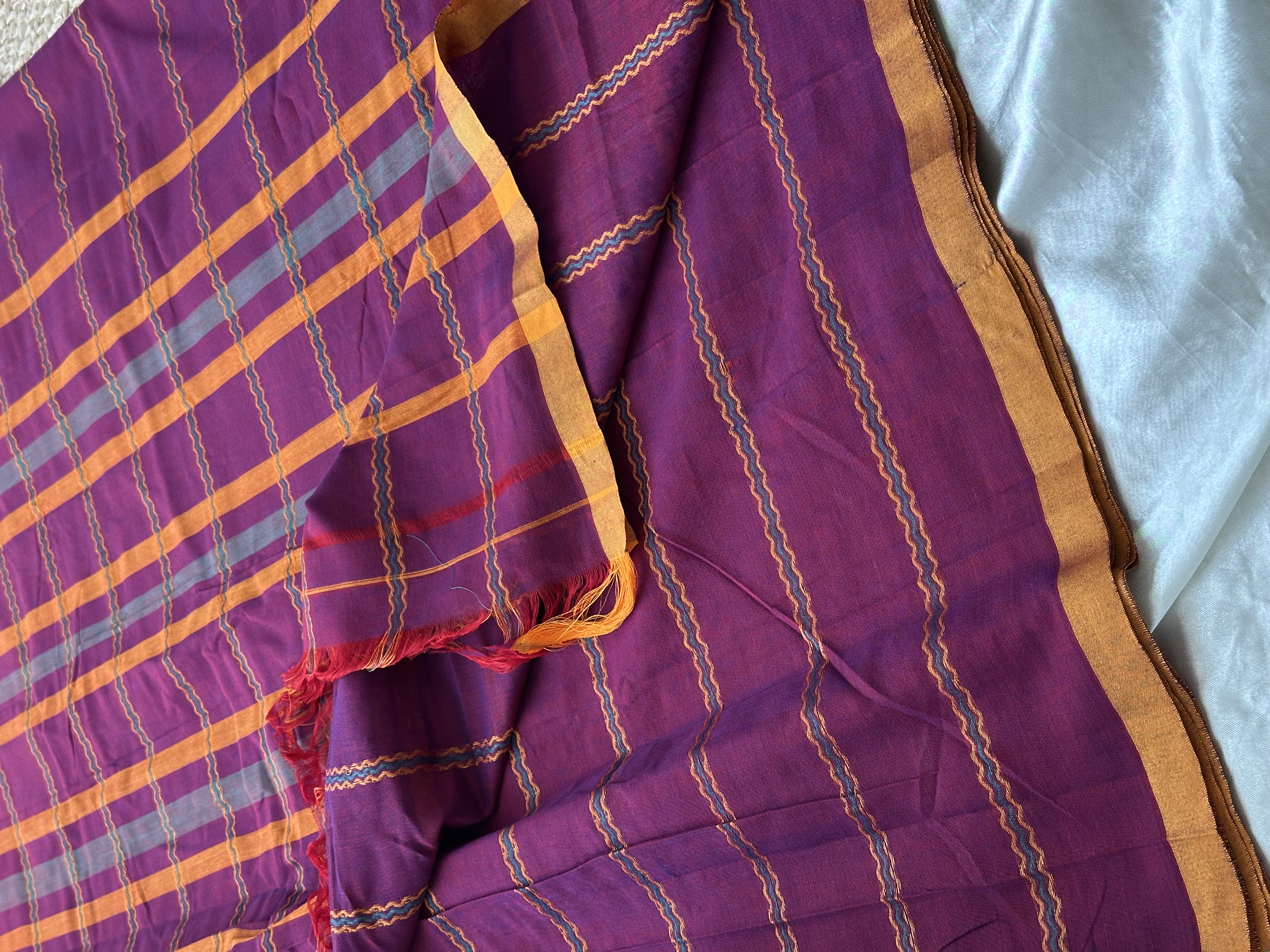 Stripes Narayanpet Saree
