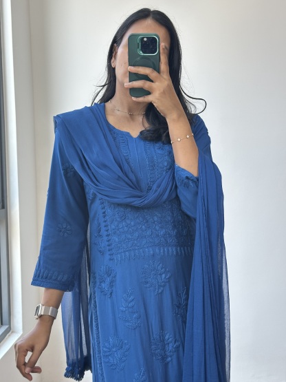 Chikankari Premium Rayon Suit