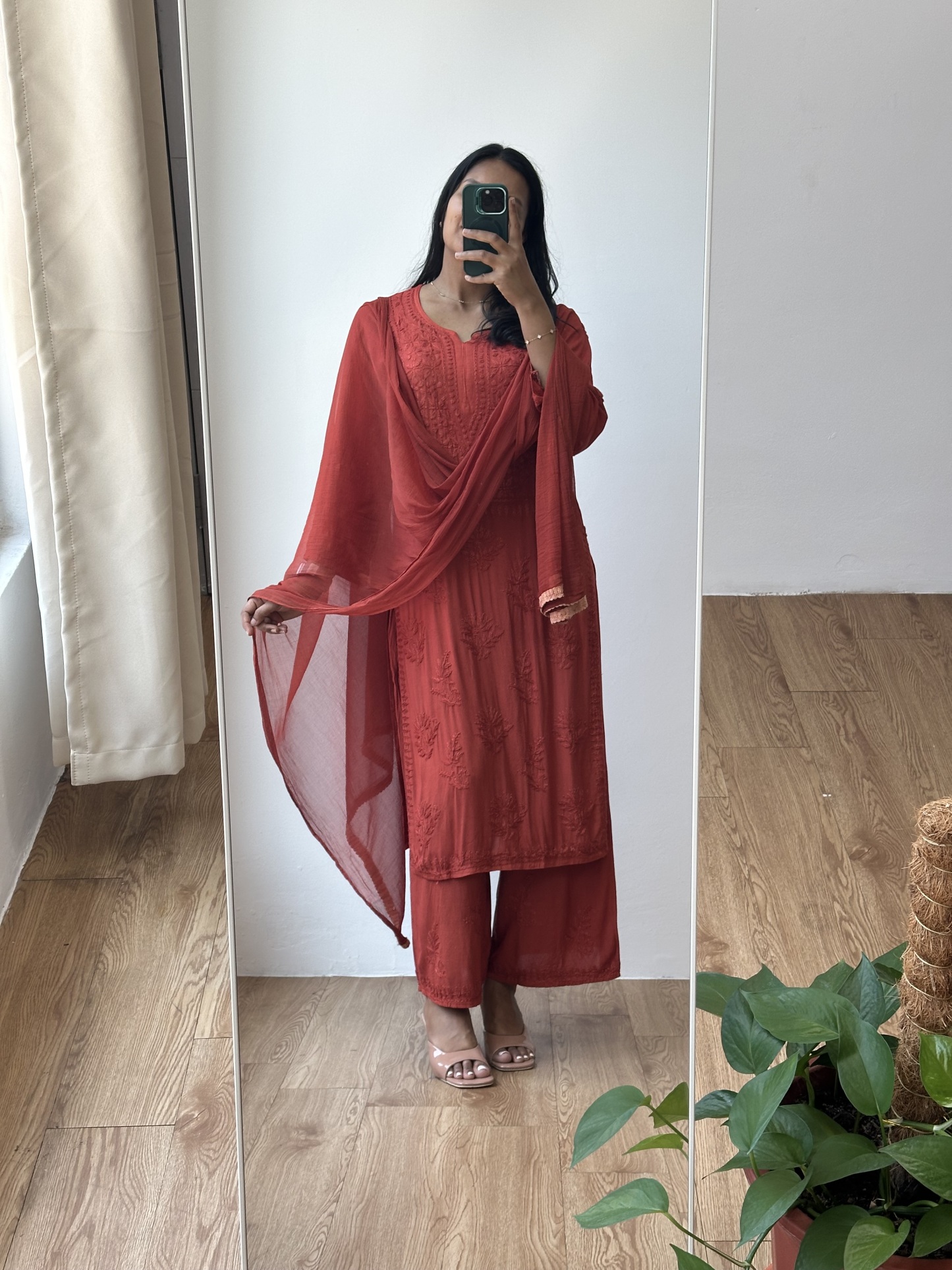 Chikankari Premium Rayon Suit