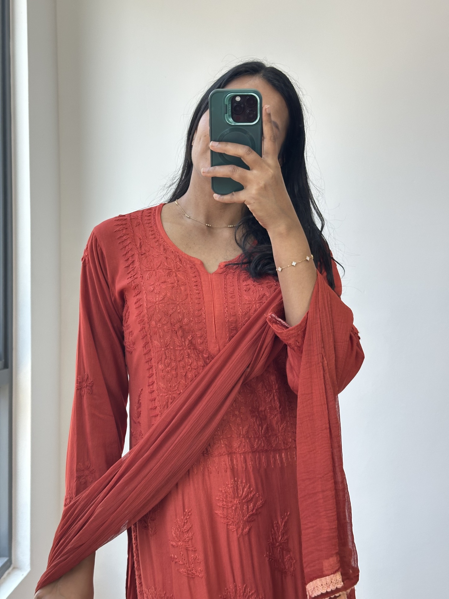 Chikankari Premium Rayon Suit