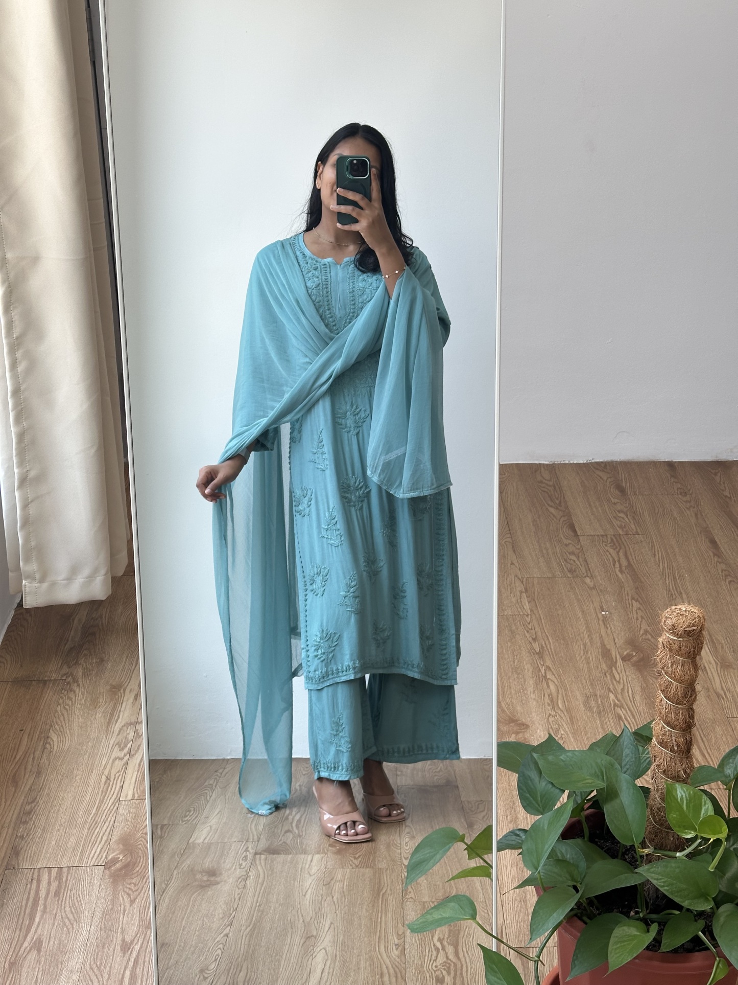 Chikankari Premium Rayon Suit