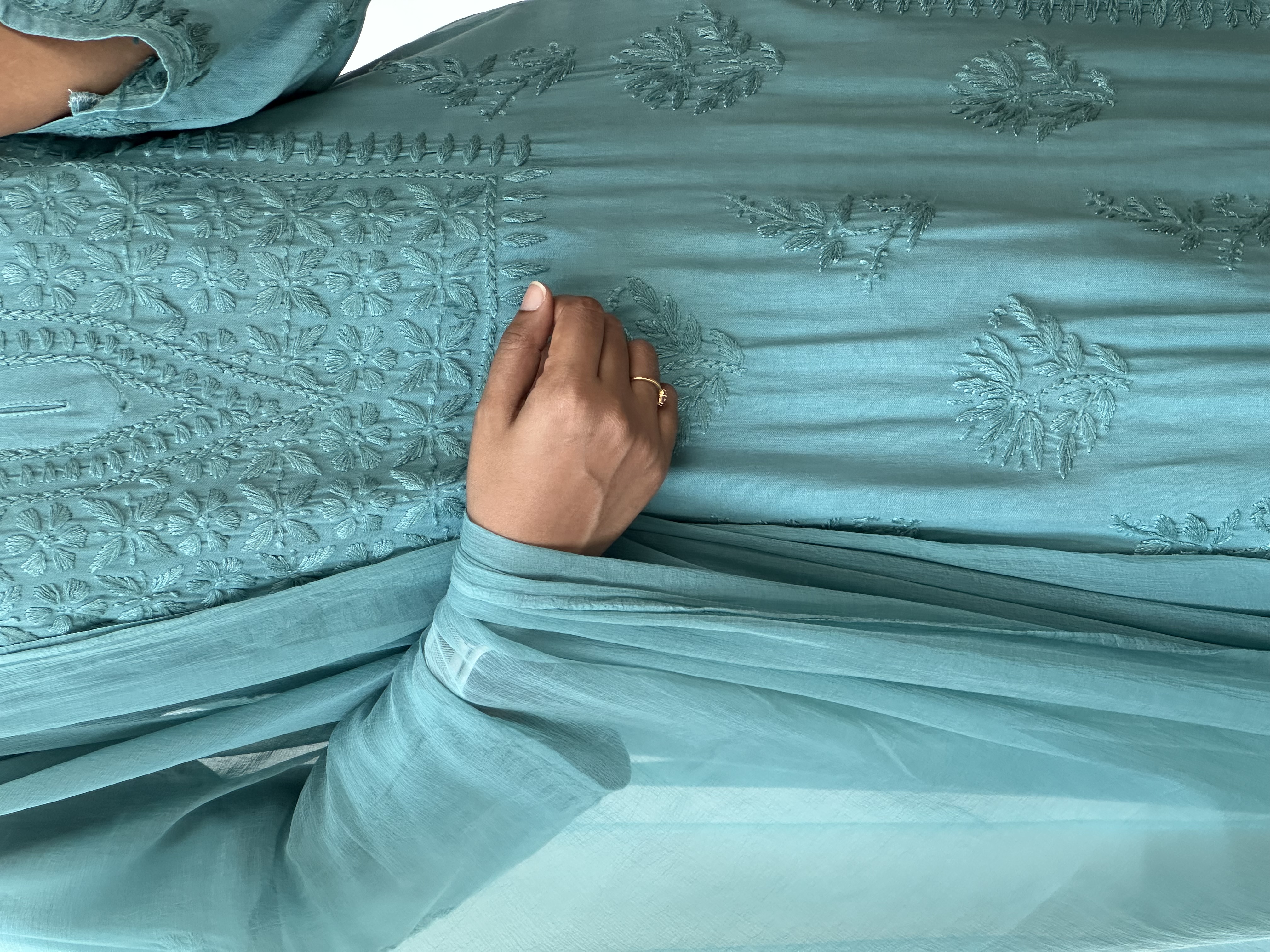 Chikankari Premium Rayon Suit