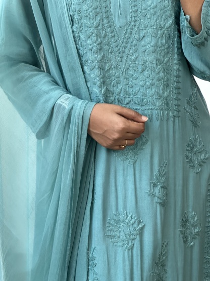 Chikankari Premium Rayon Suit