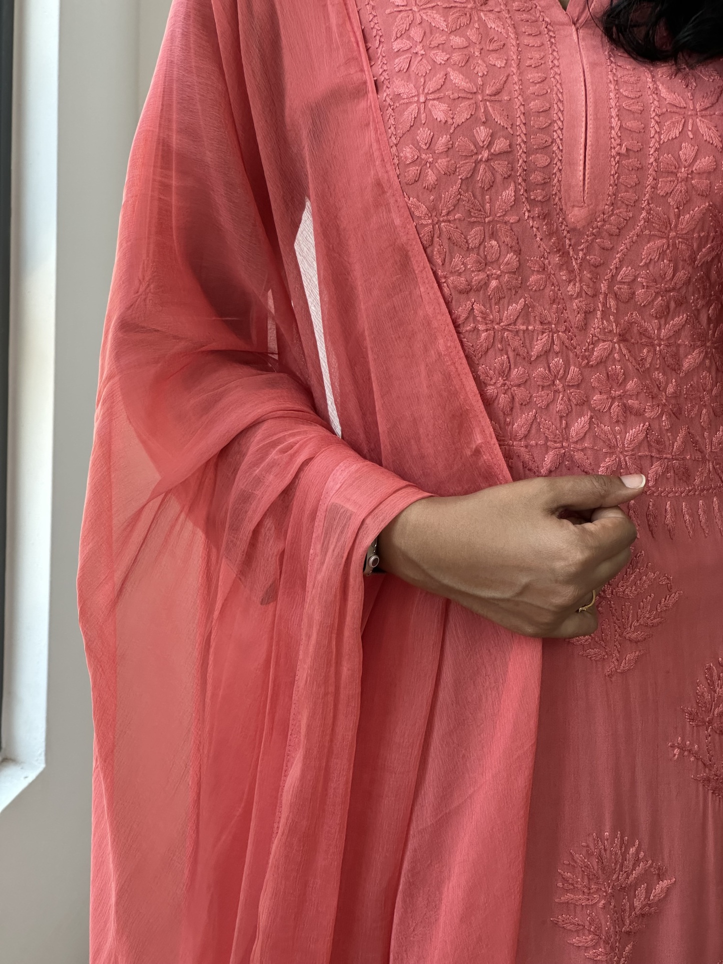 Chikankari Premium Rayon Suit