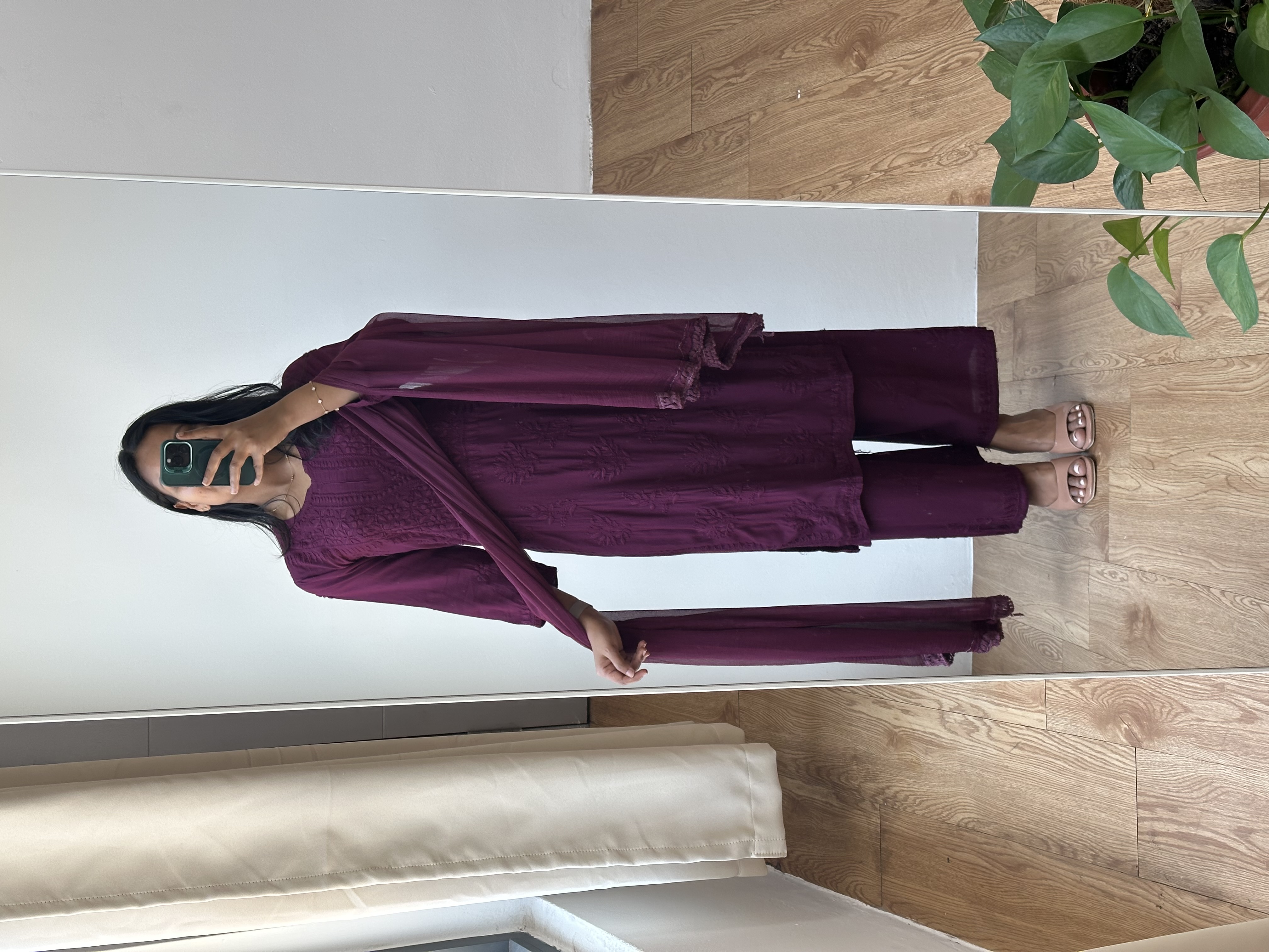 Chikankari Premium Rayon Suit