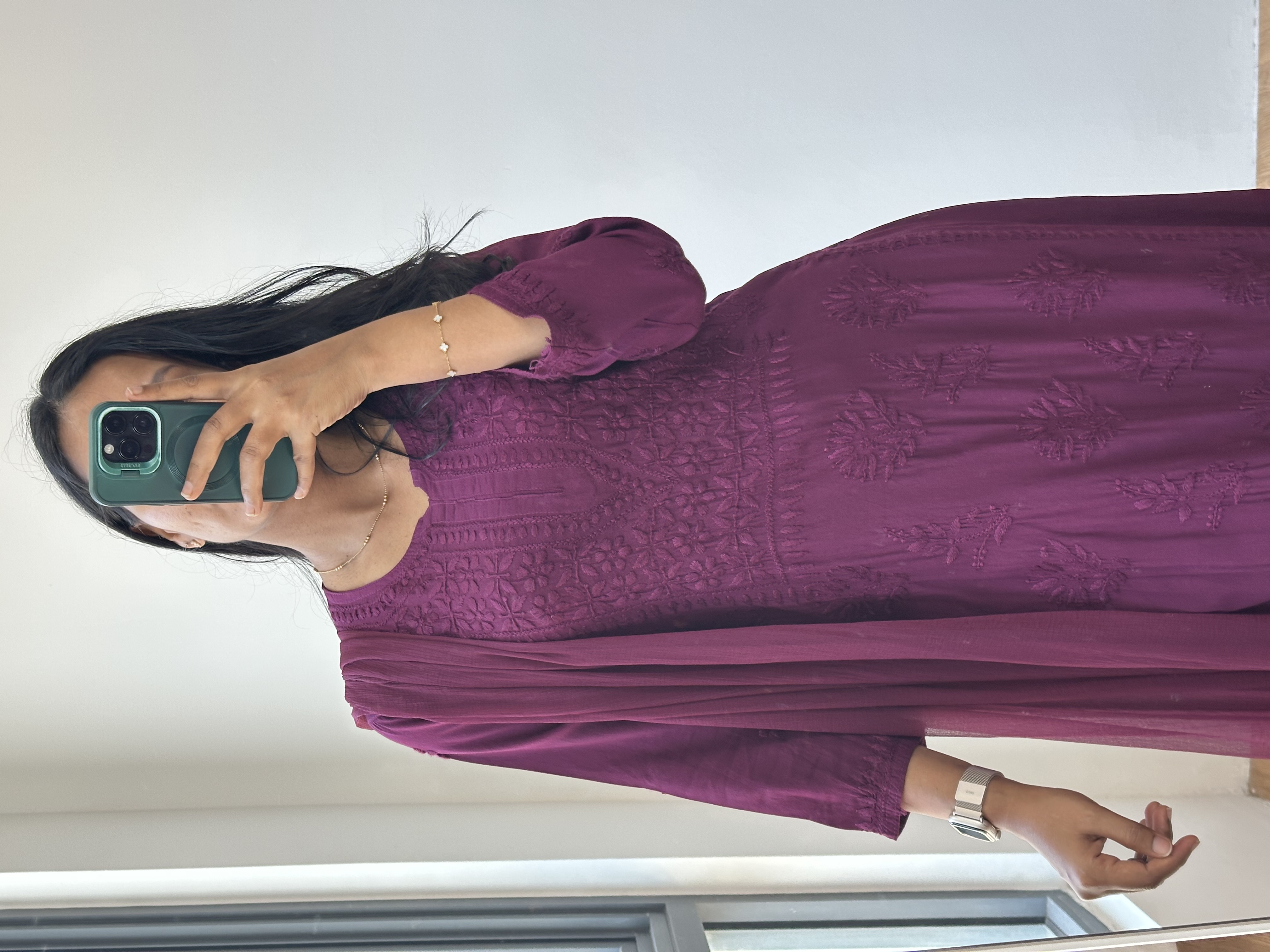 Chikankari Premium Rayon Suit