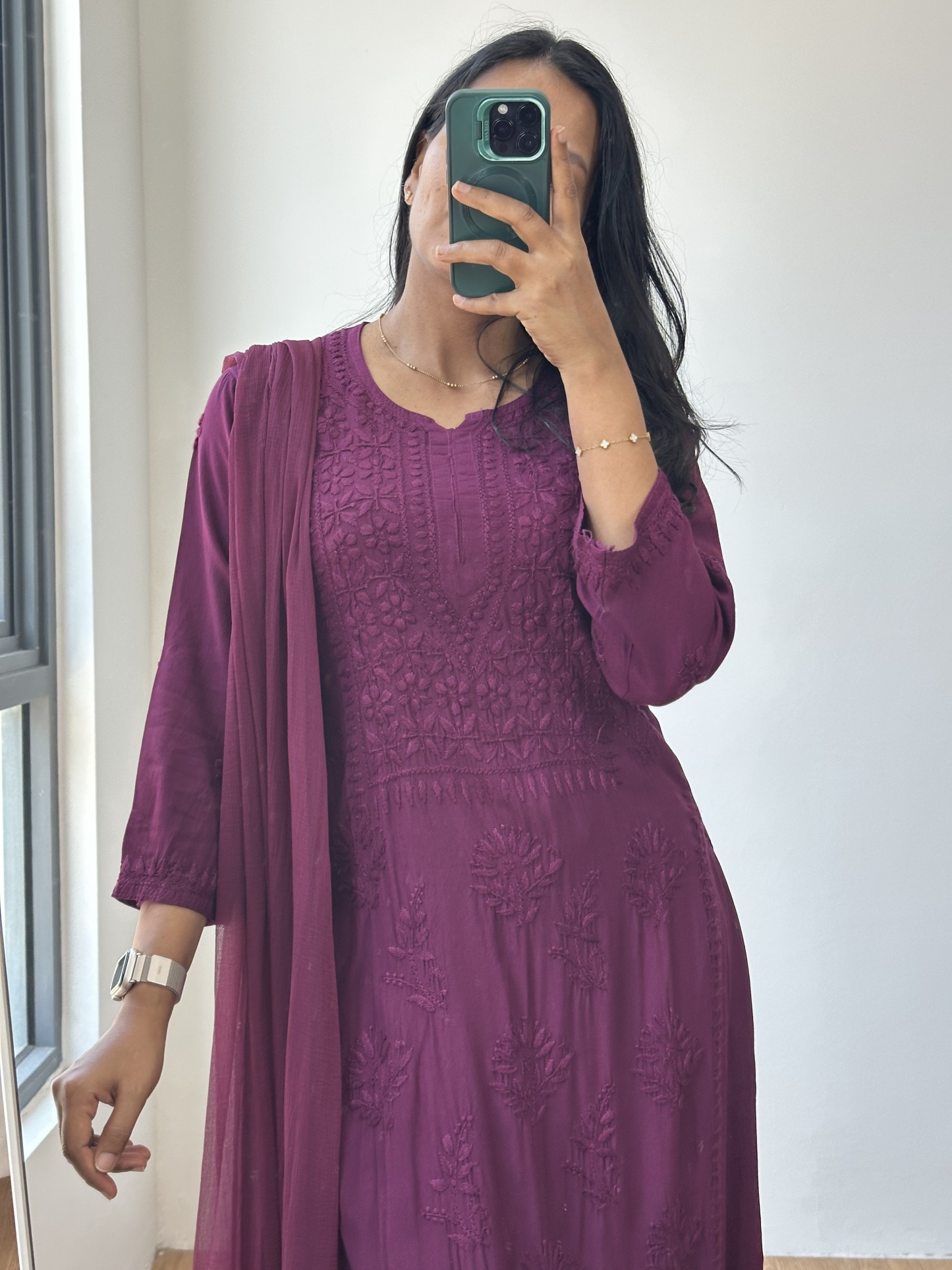 Chikankari Premium Rayon Suit