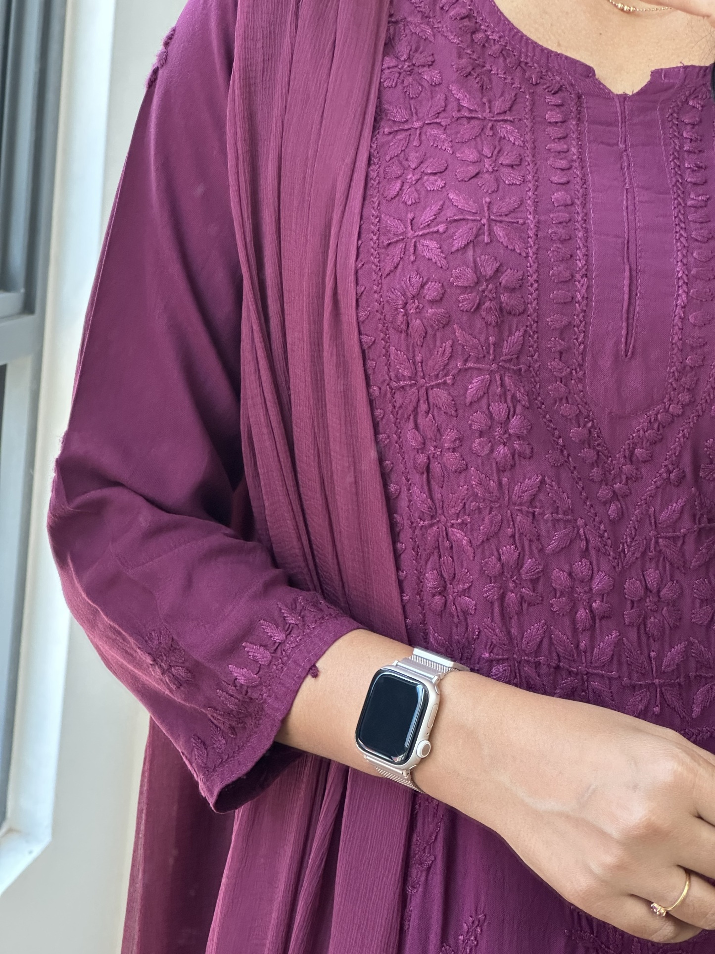 Chikankari Premium Rayon Suit