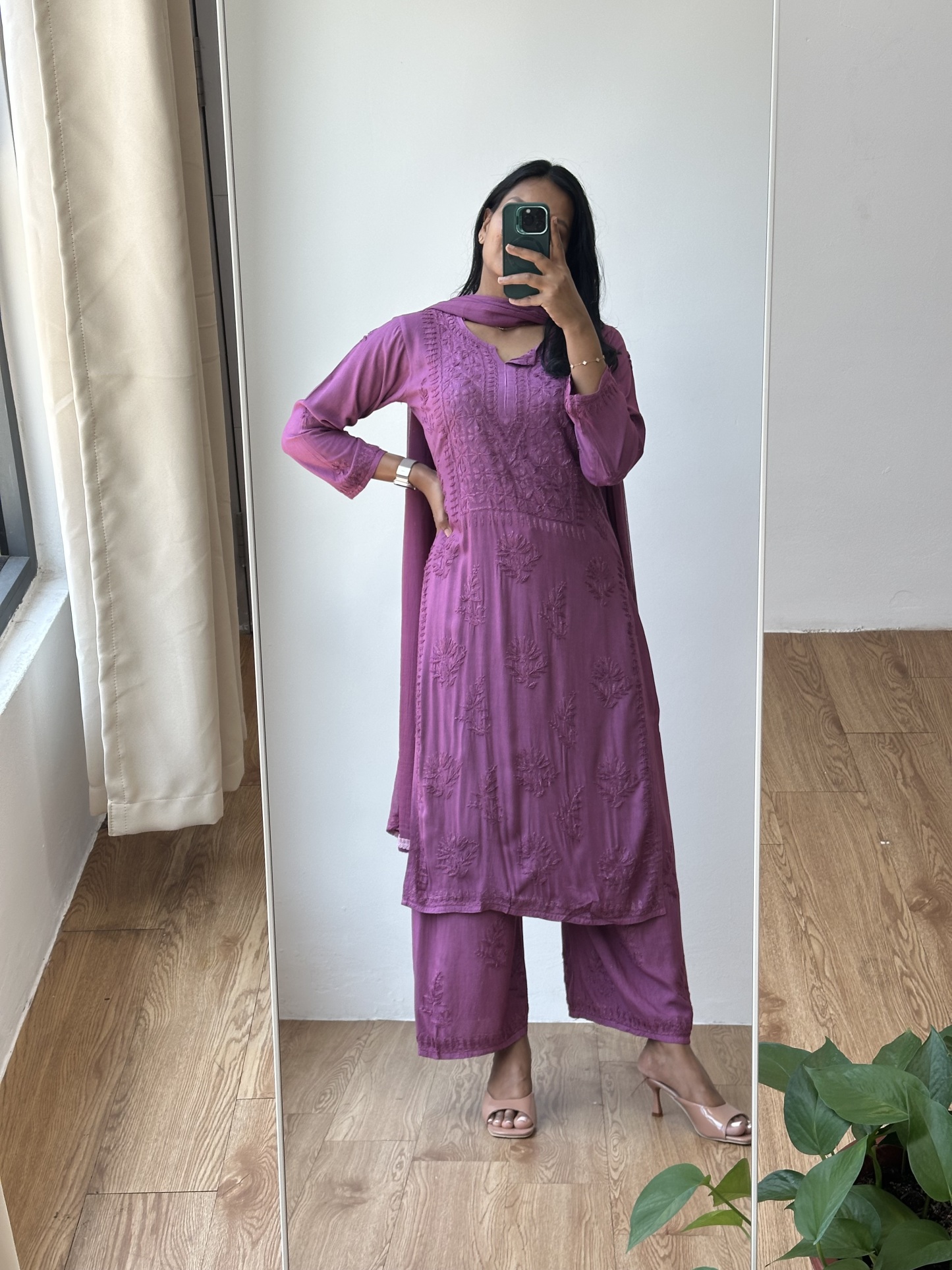 Chikankari Premium Rayon Suit