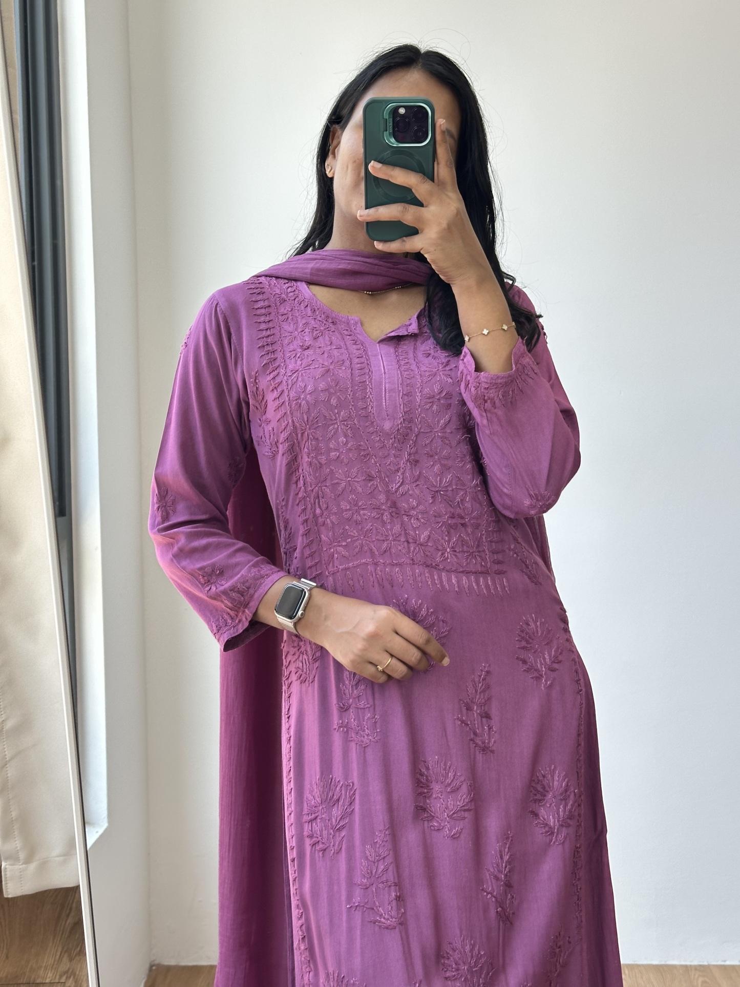 Chikankari Premium Rayon Suit