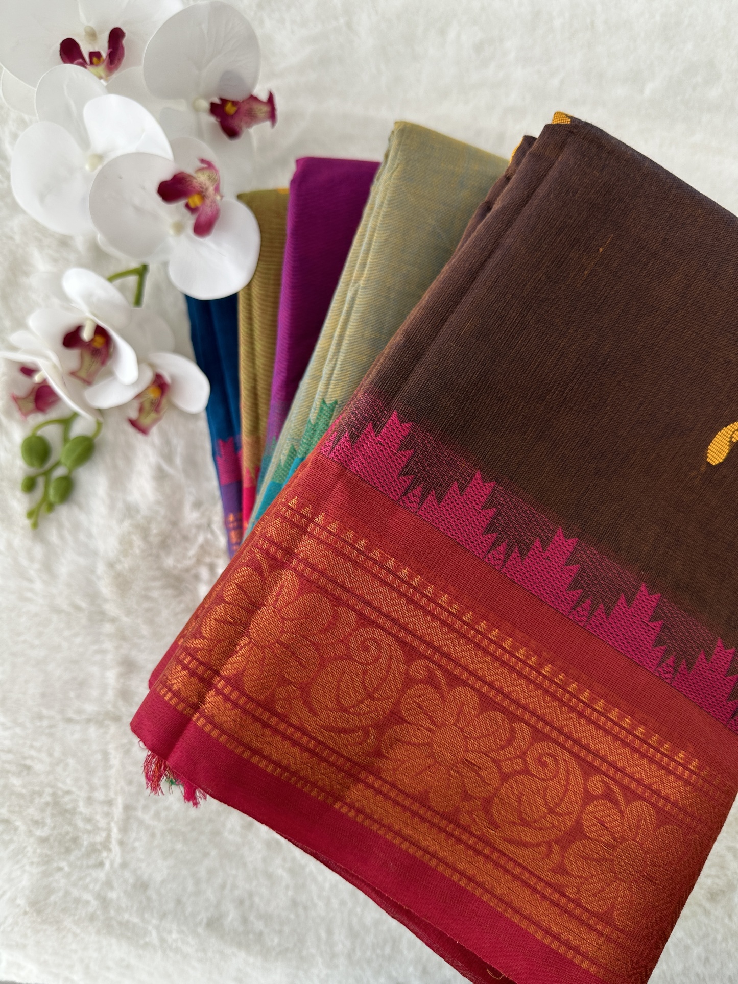 Handloom Chettinad Cotton Saree
