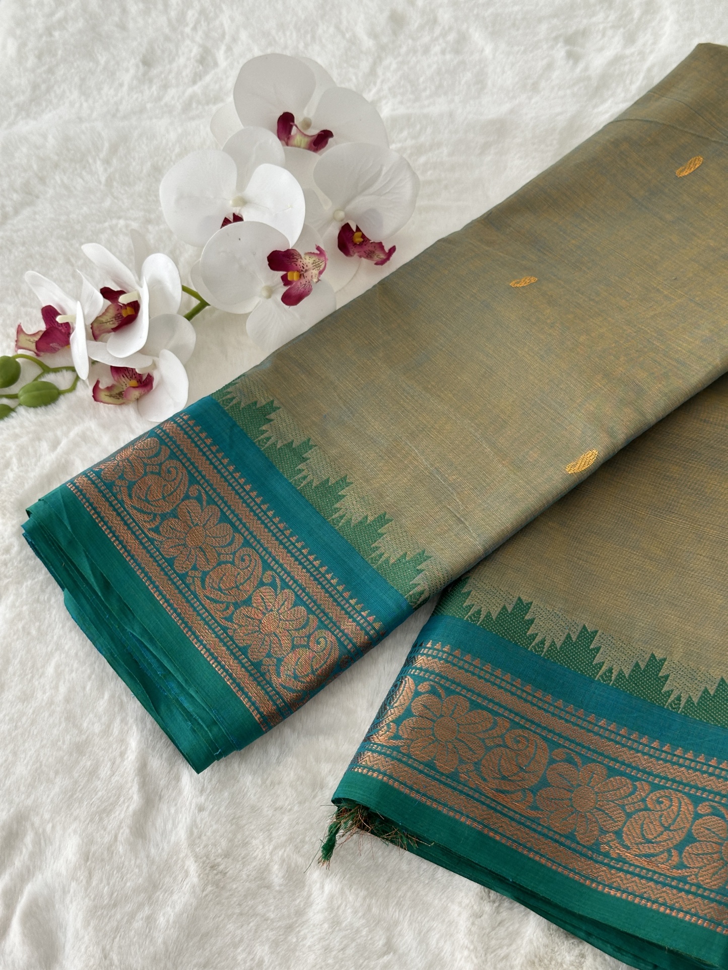 Handloom Chettinad Cotton Saree