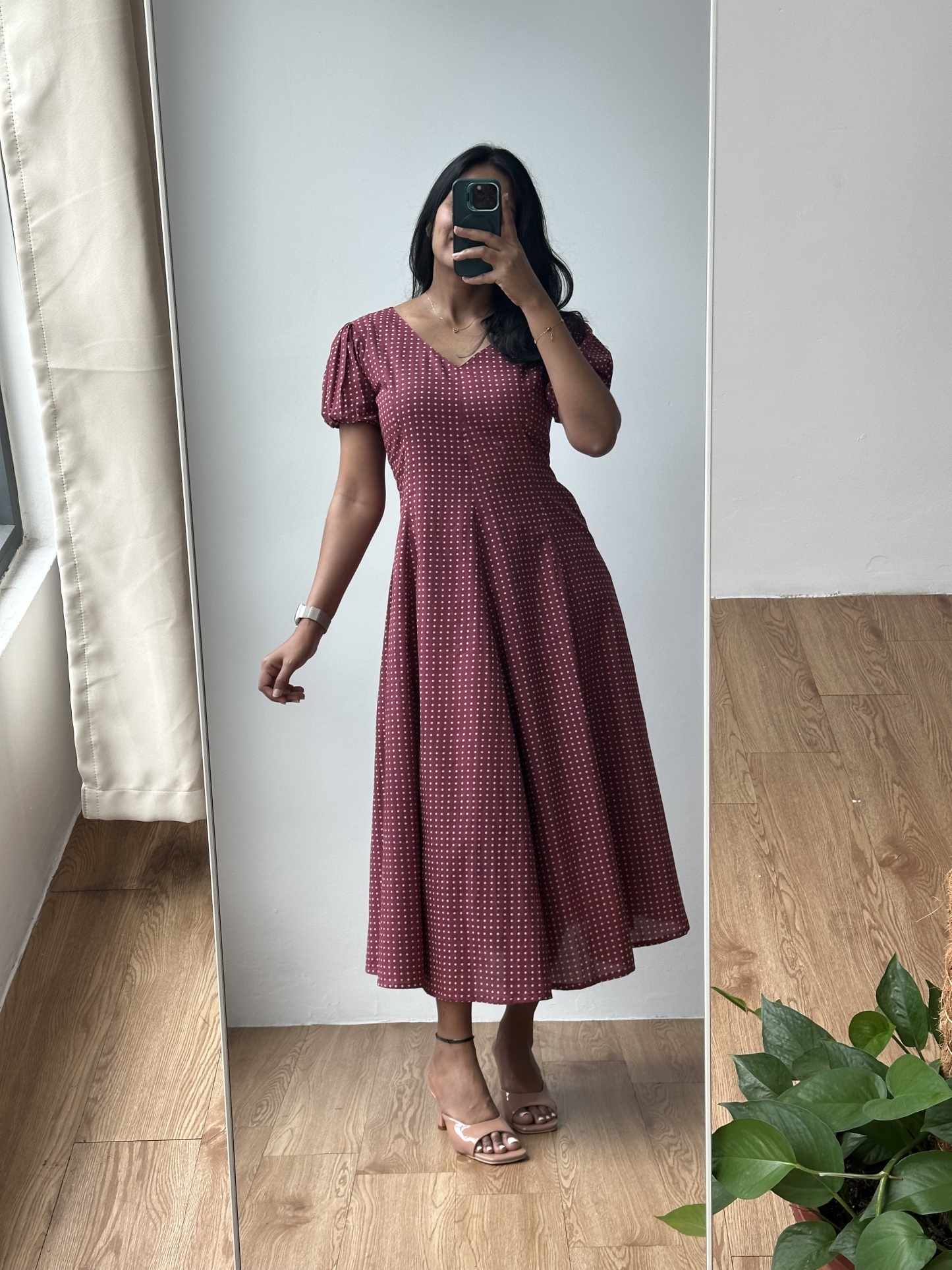 Panel Silhouette Dress