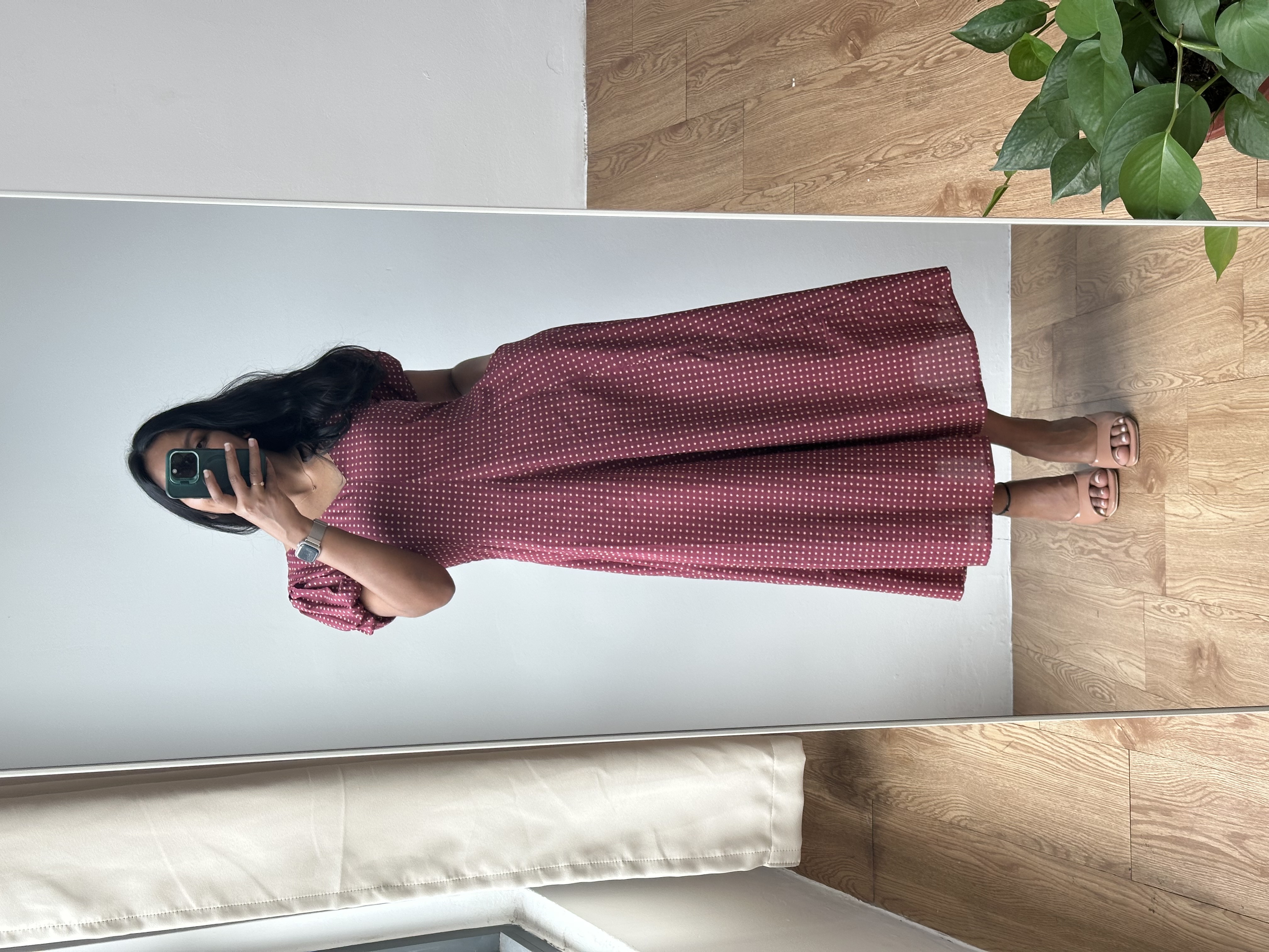 Panel Silhouette Dress