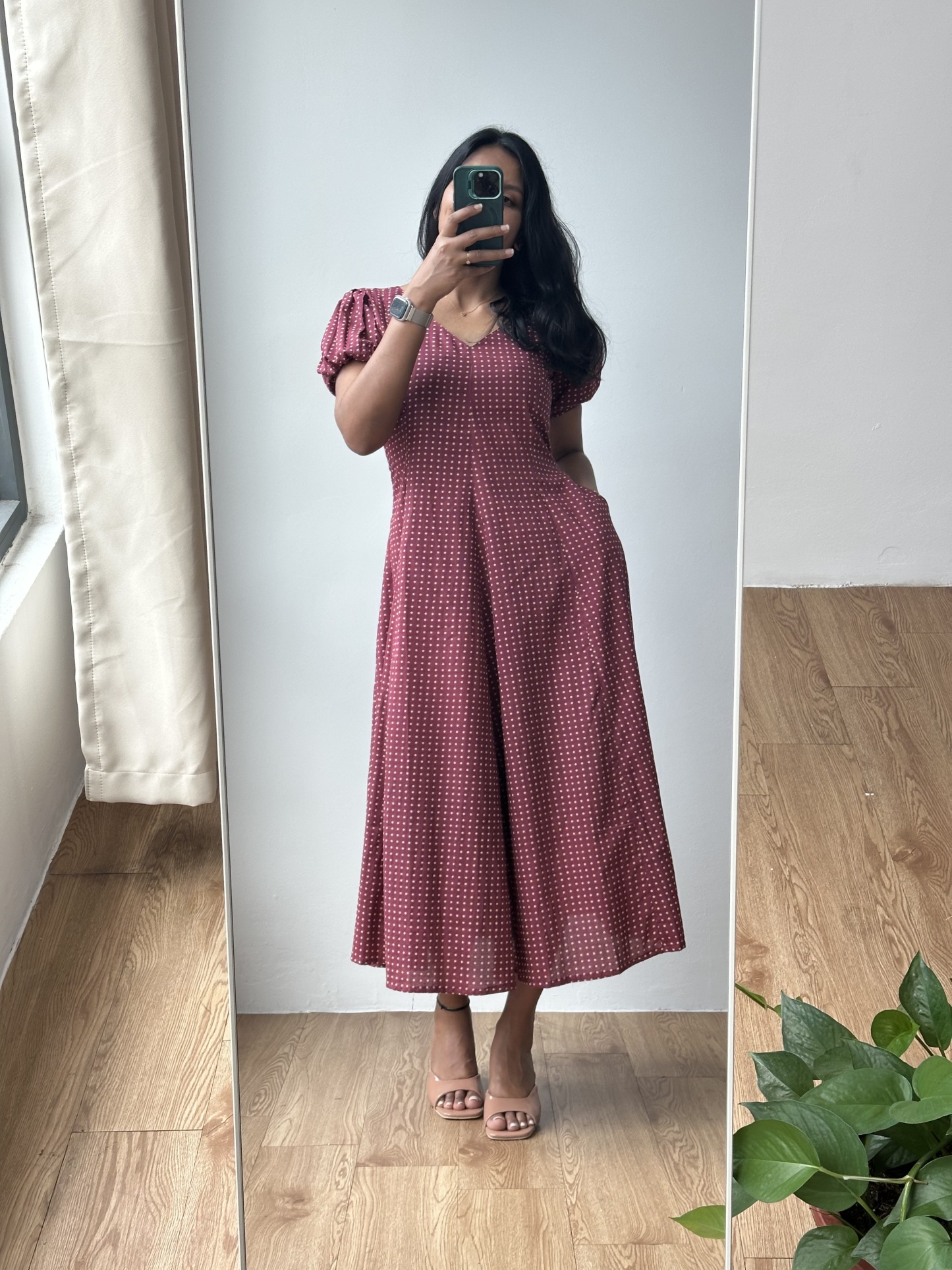 Panel Silhouette Dress