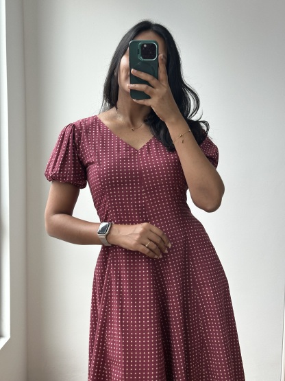 Panel Silhouette Dress