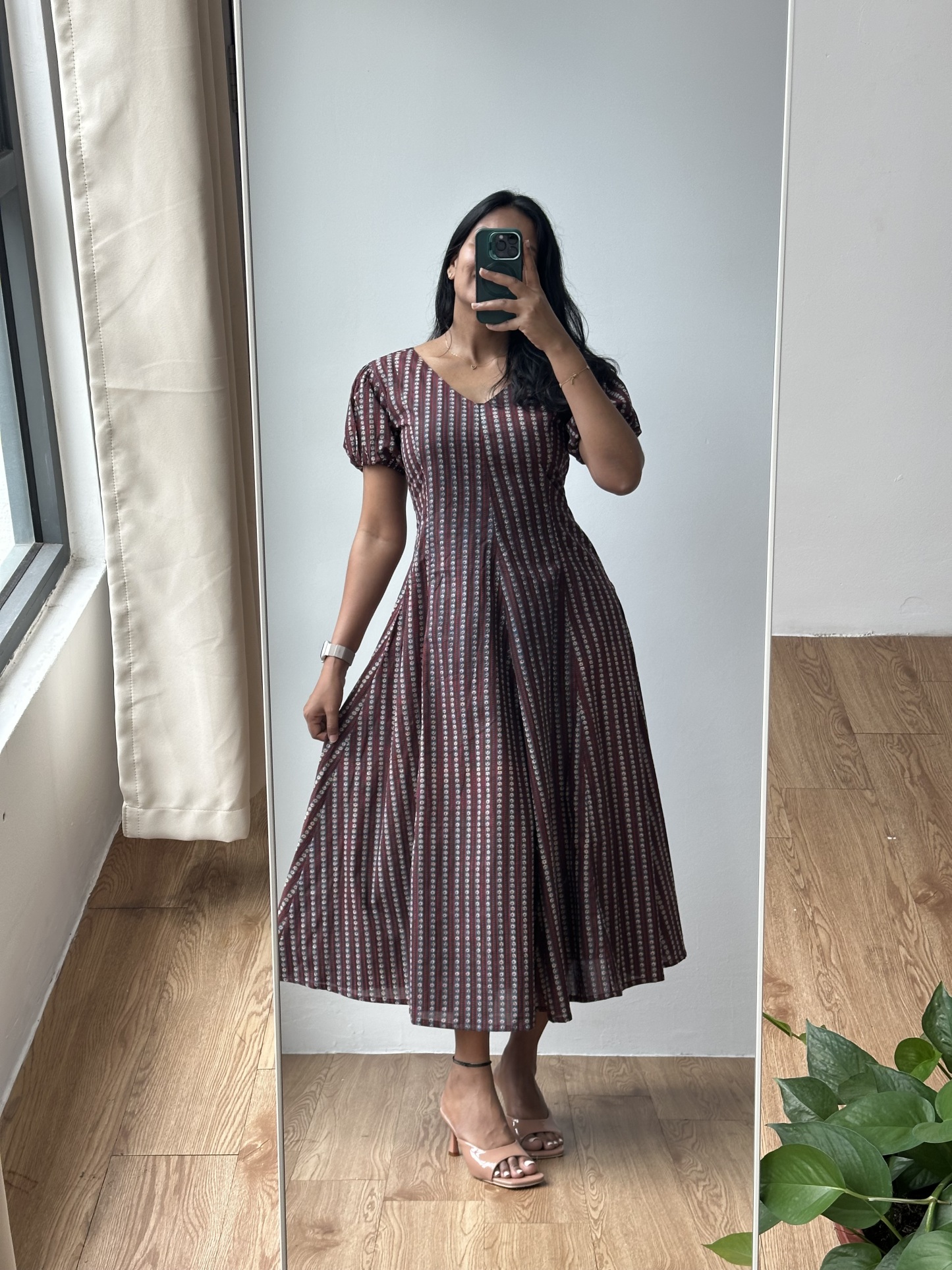 Panel Silhouette Dress