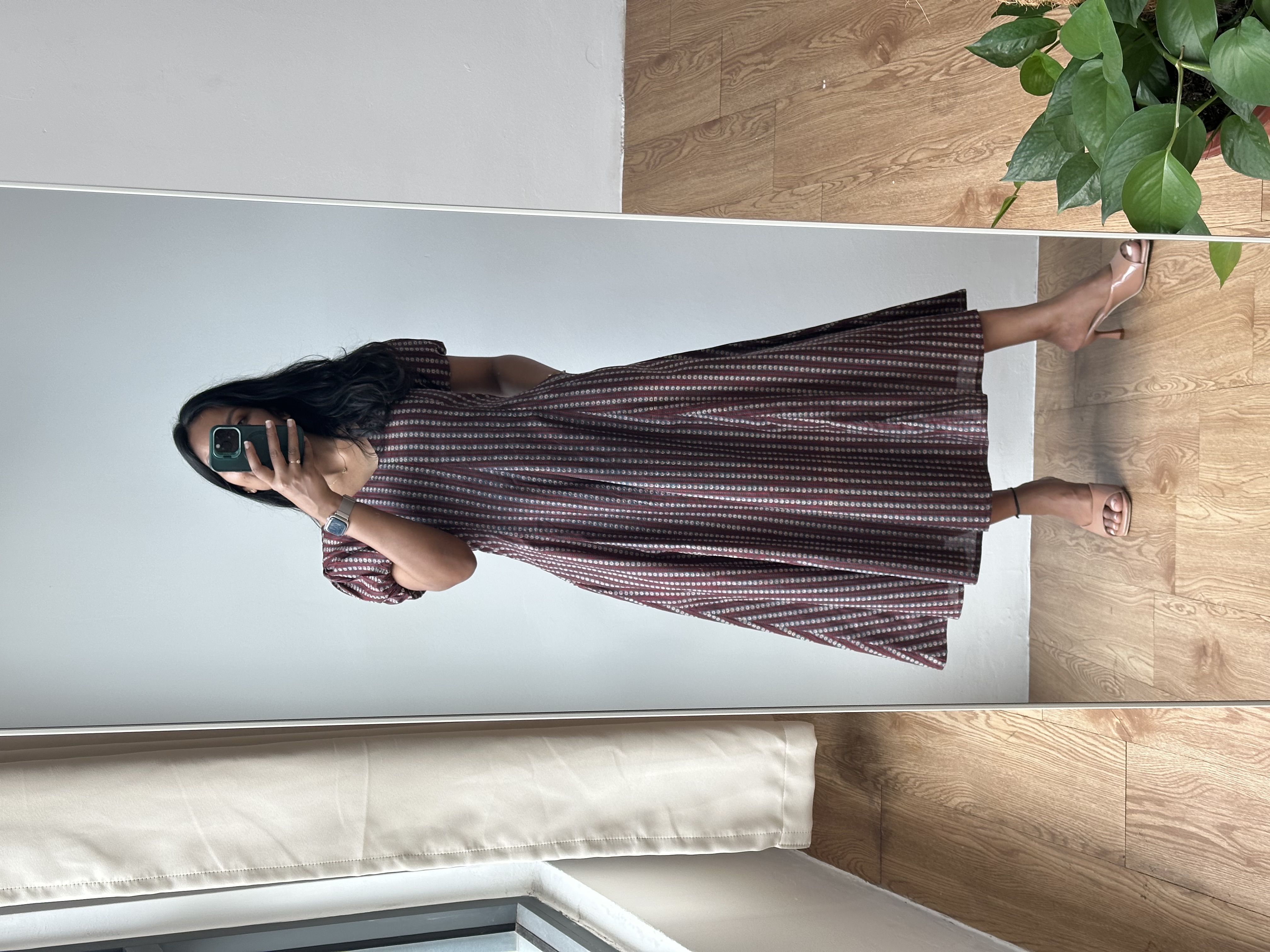 Panel Silhouette Dress