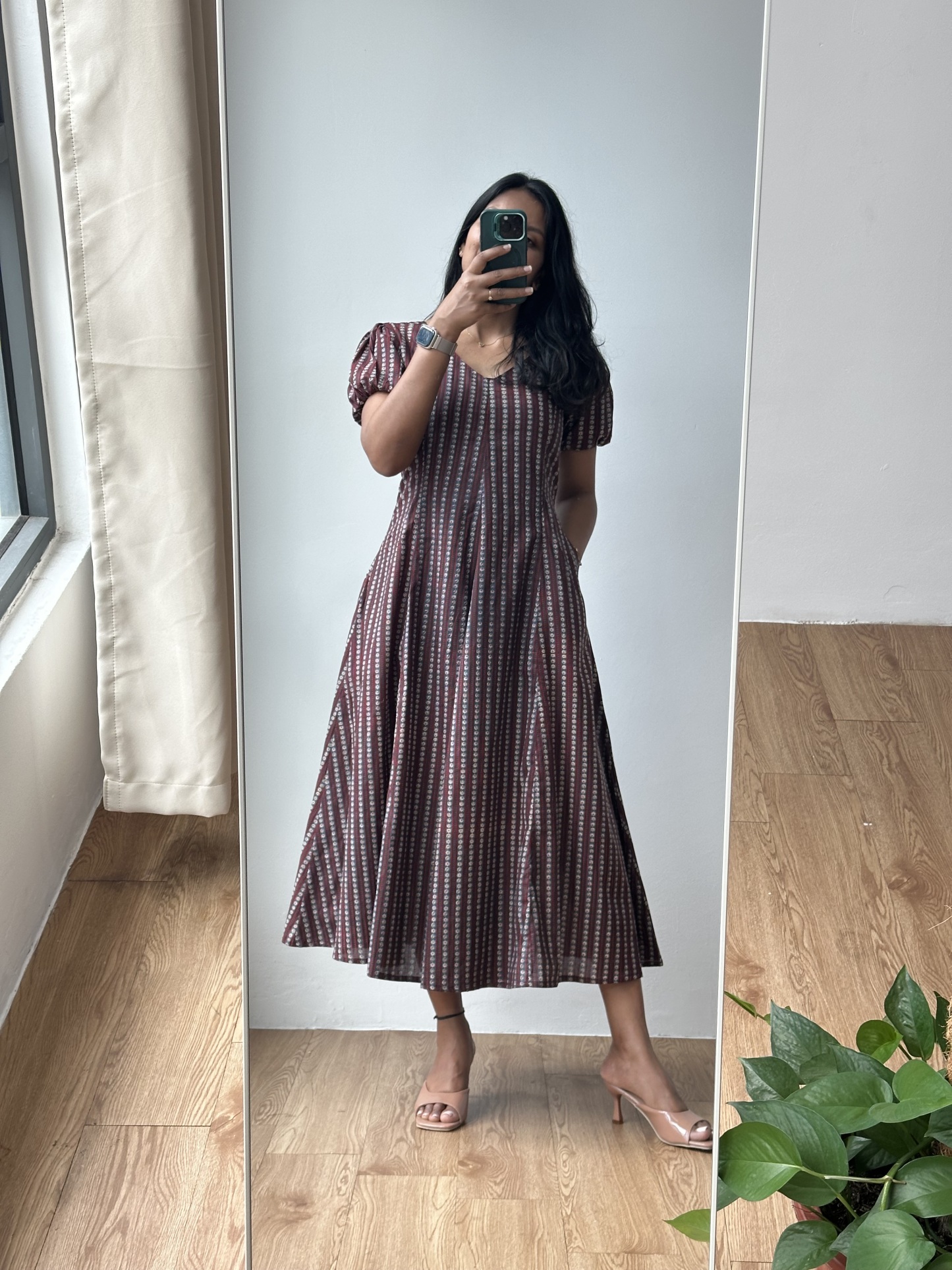 Panel Silhouette Dress