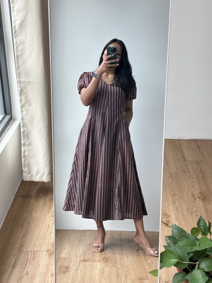 Panel Silhouette Dress