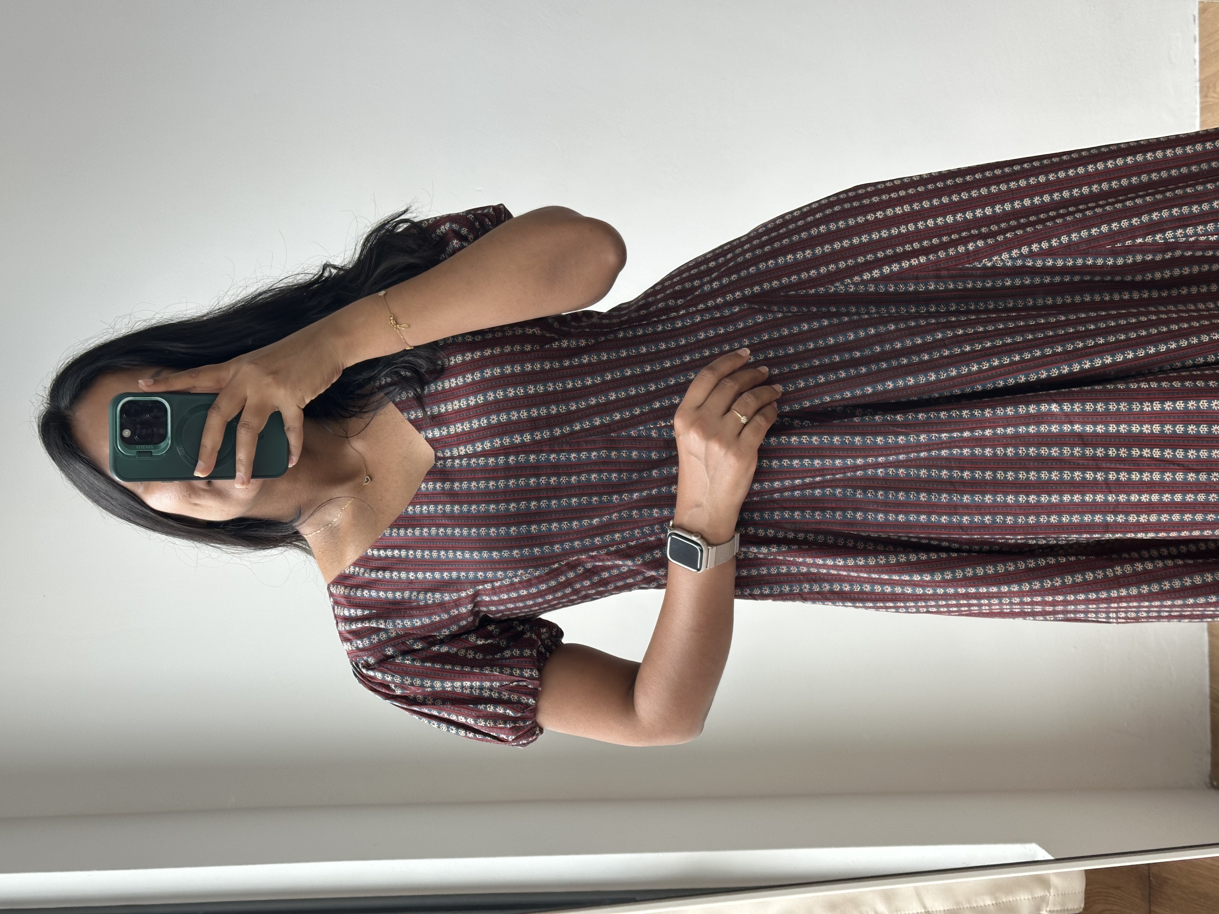 Panel Silhouette Dress