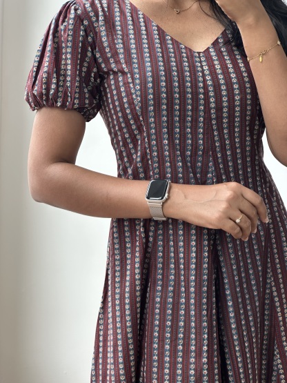 Panel Silhouette Dress
