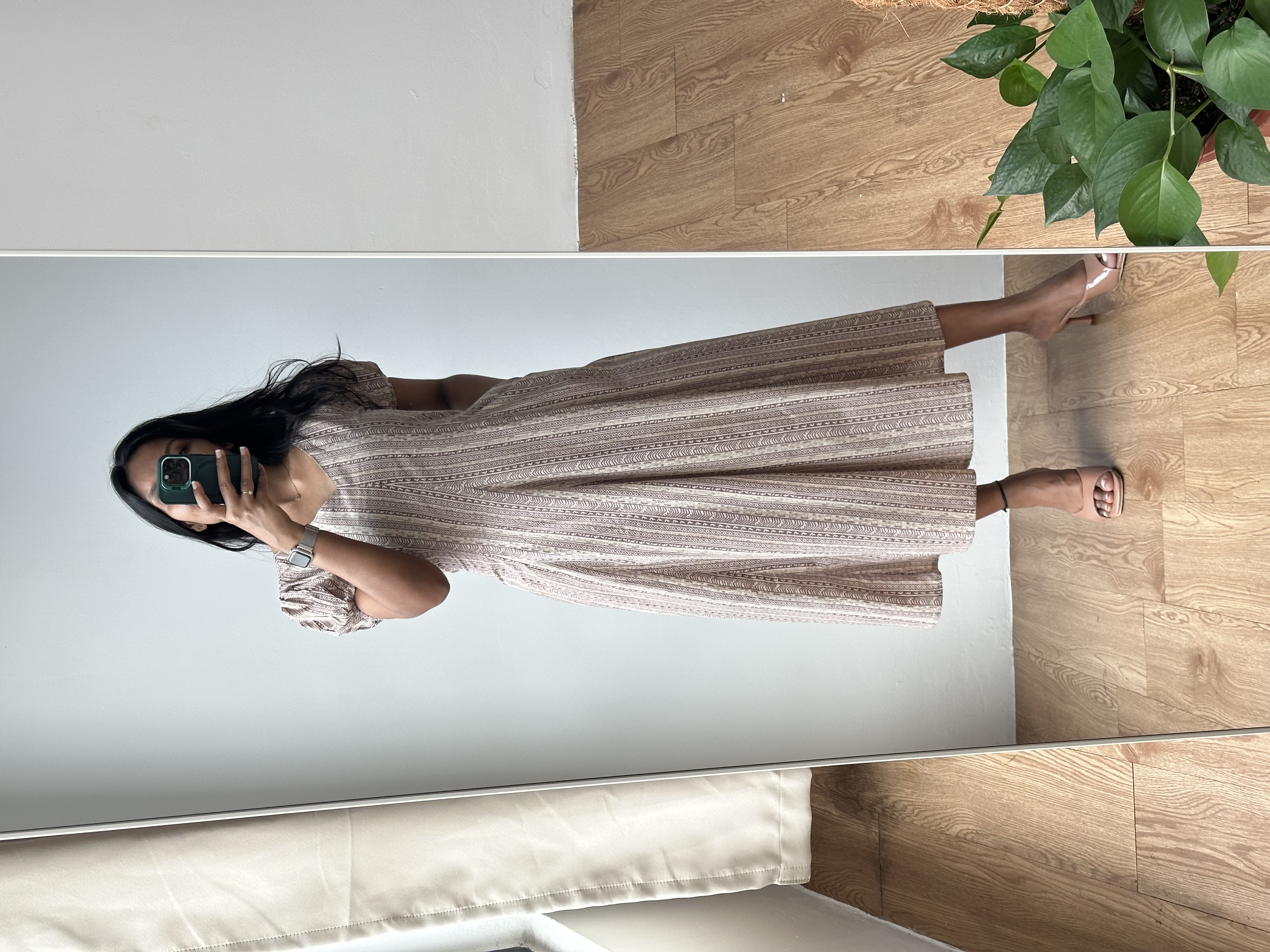 Panel Silhouette Dress