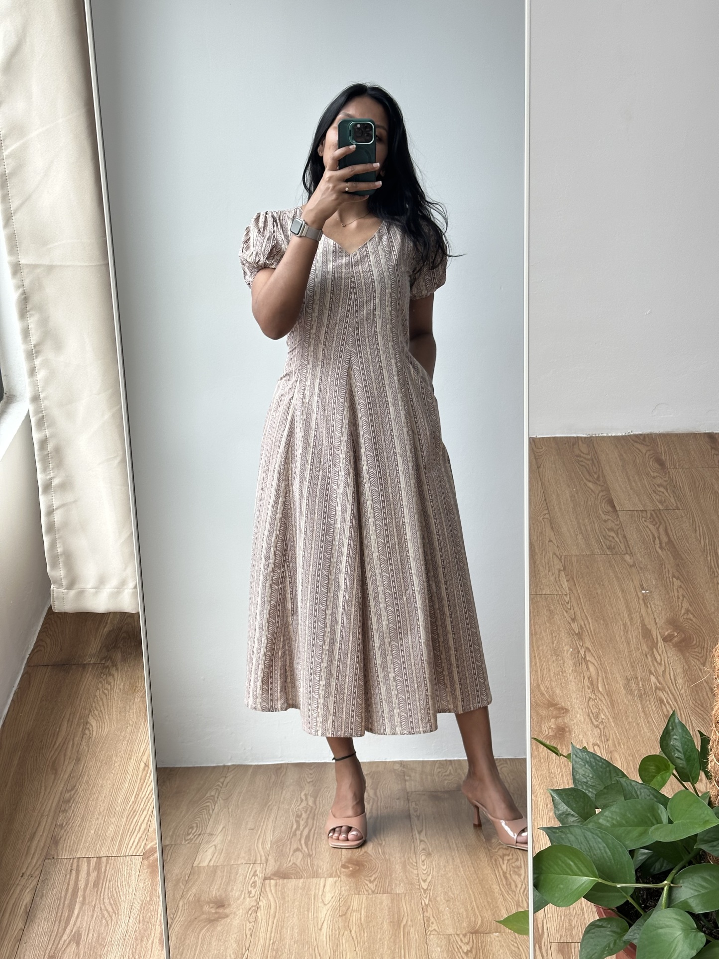 Panel Silhouette Dress