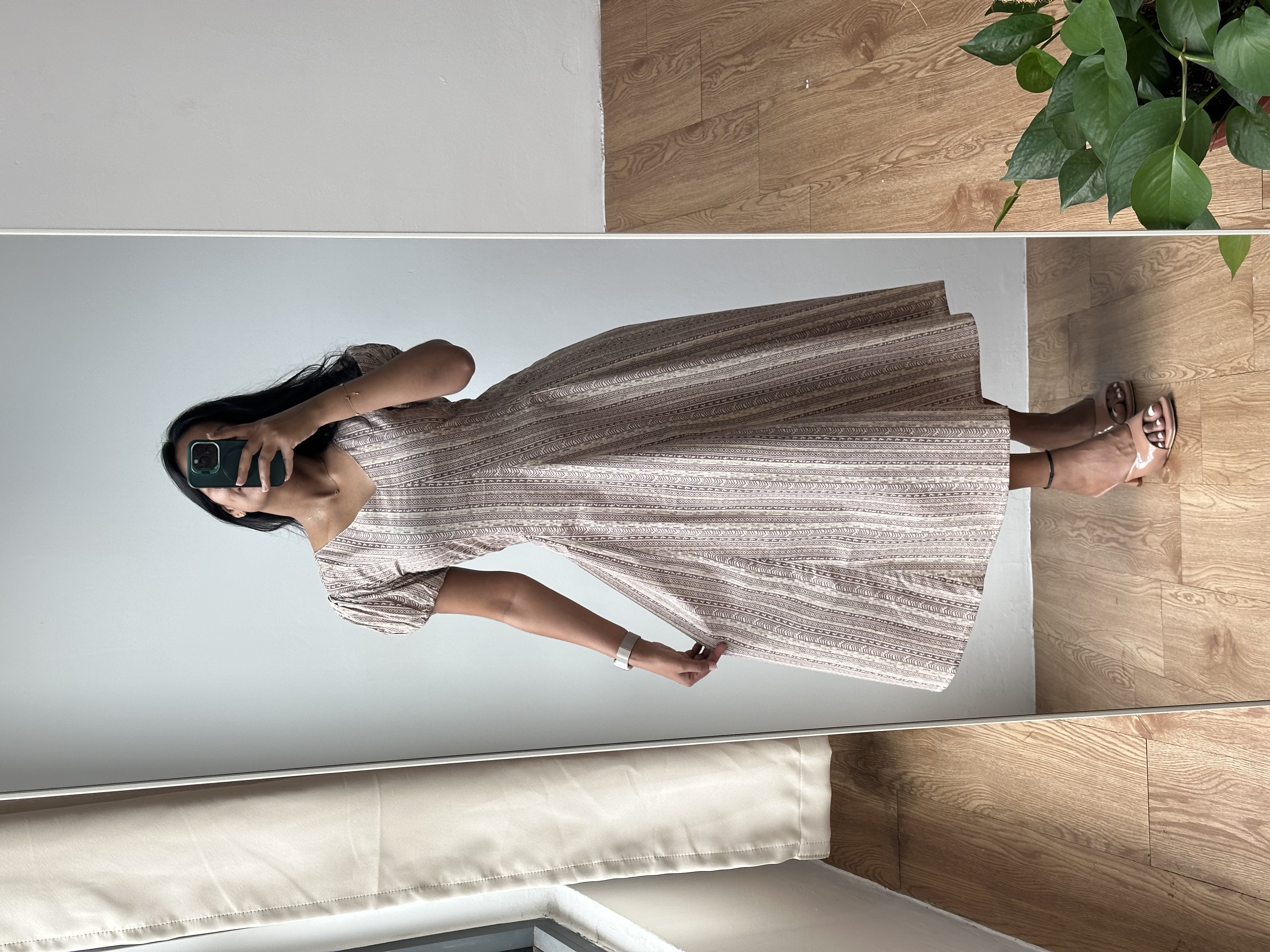 Panel Silhouette Dress