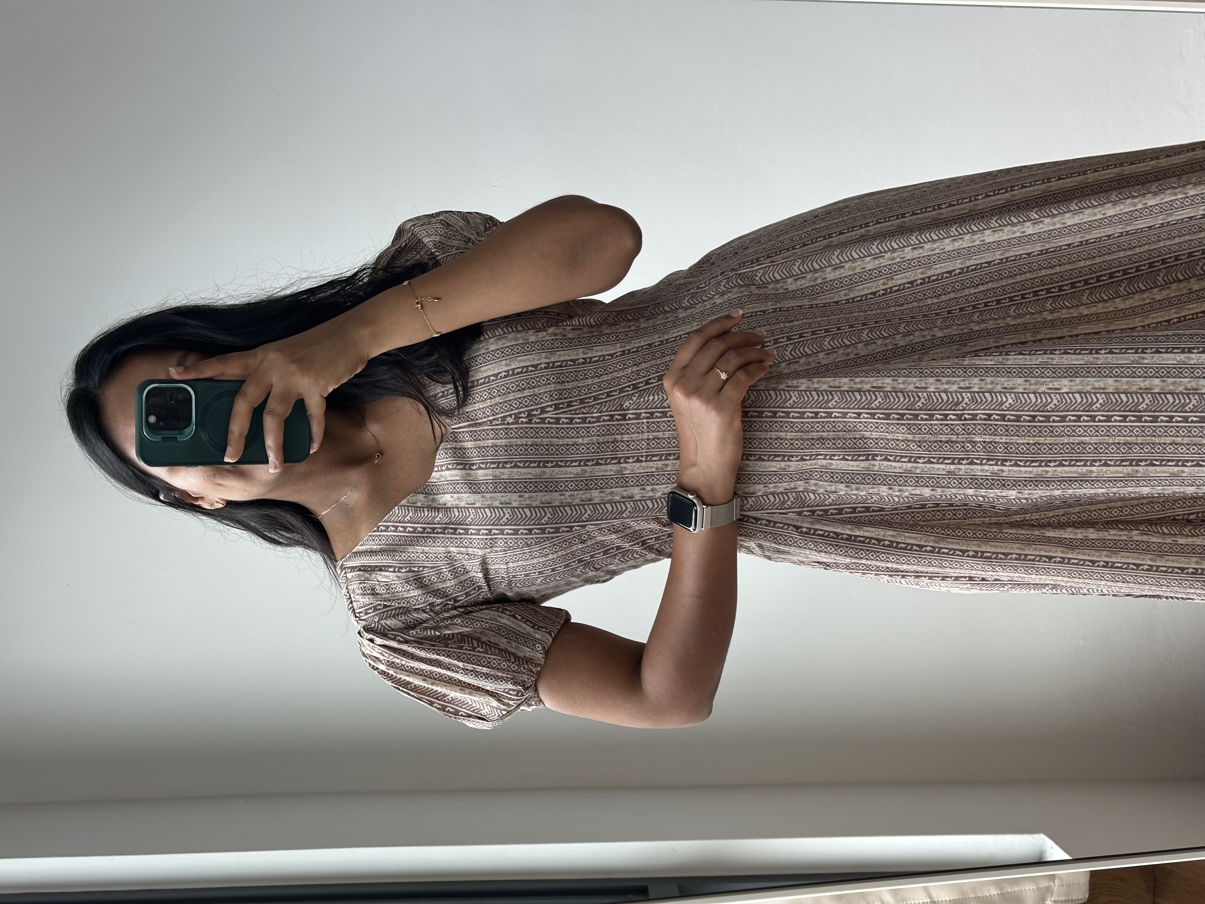 Panel Silhouette Dress