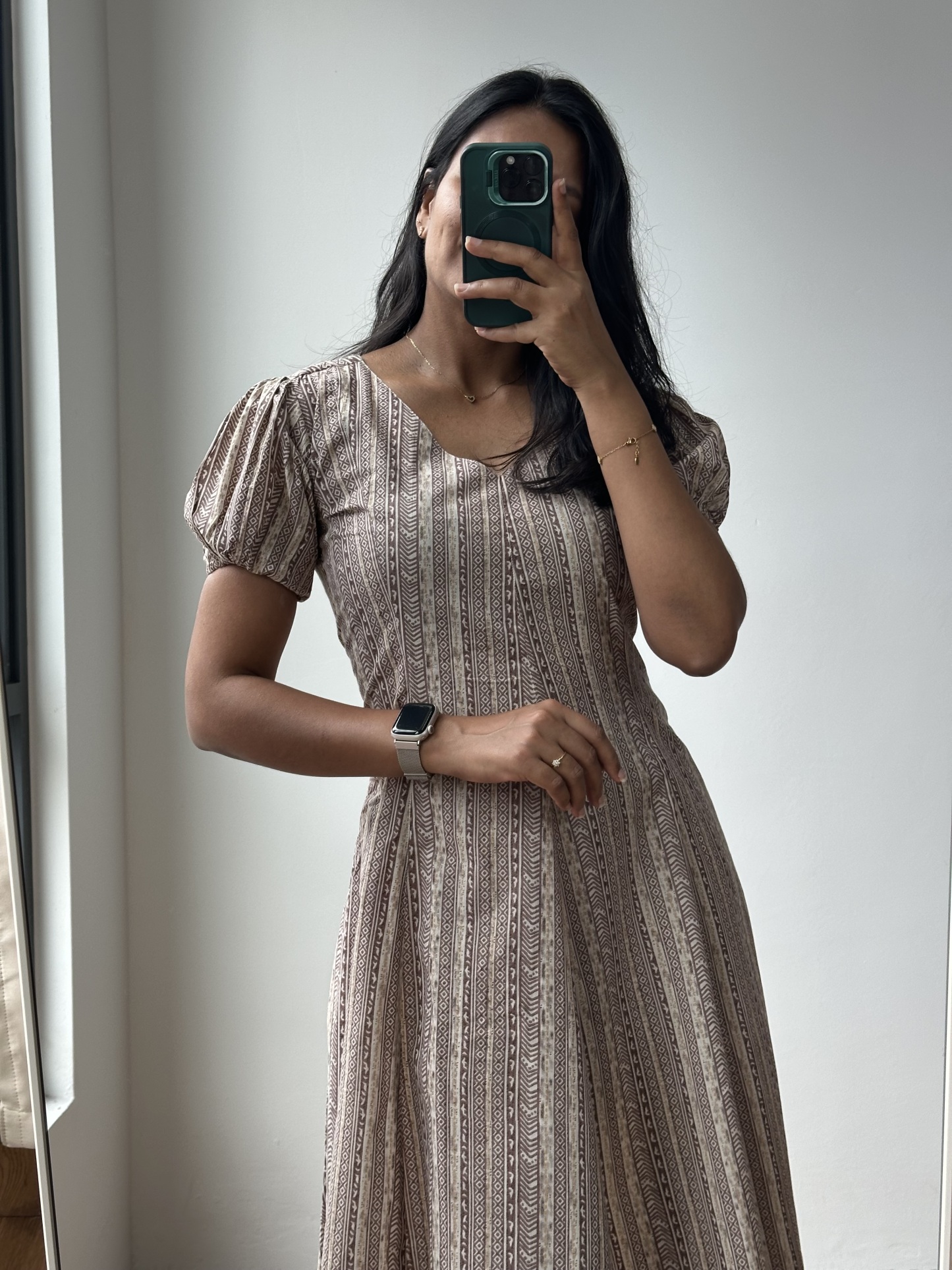 Panel Silhouette Dress