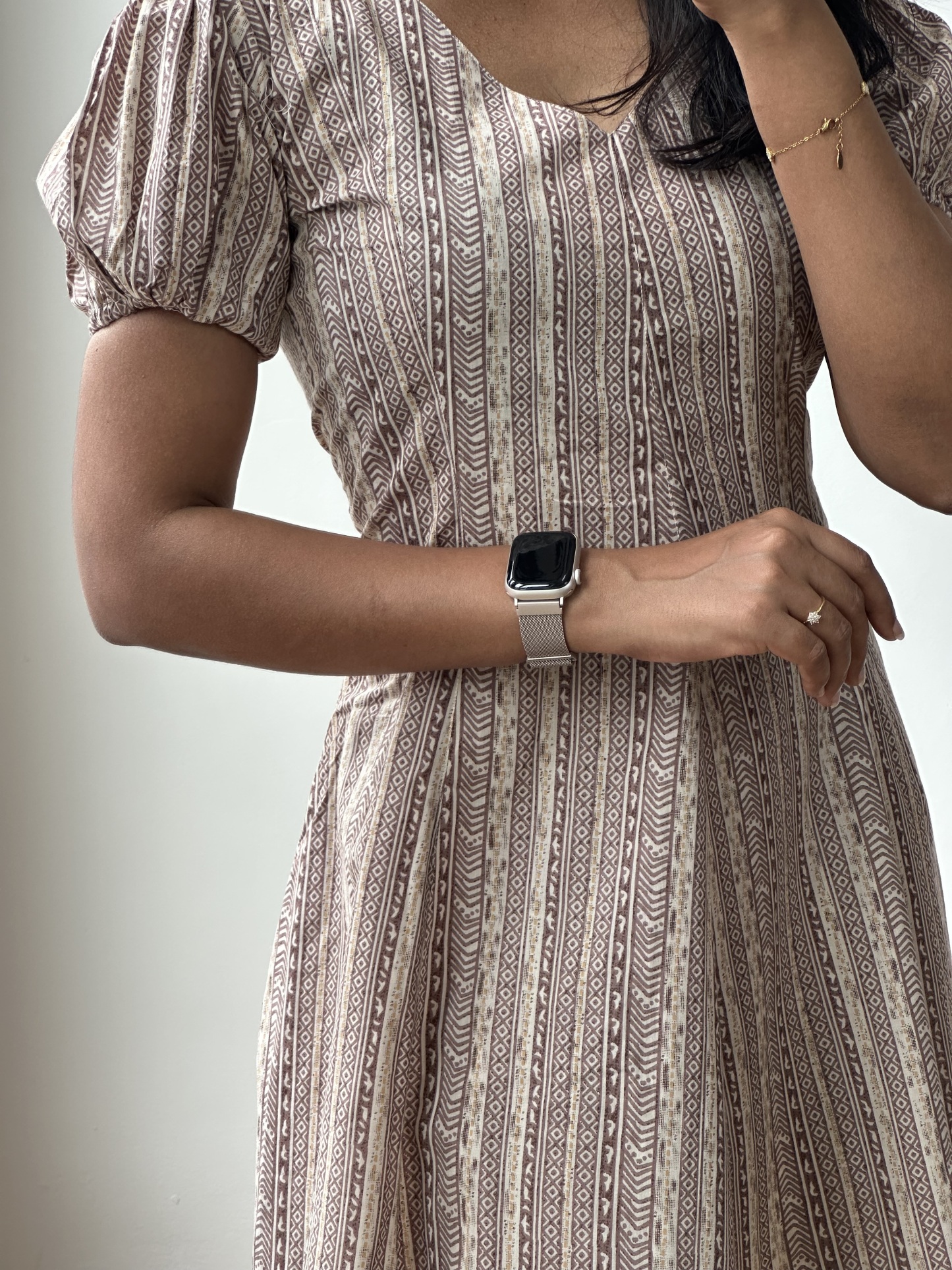 Panel Silhouette Dress