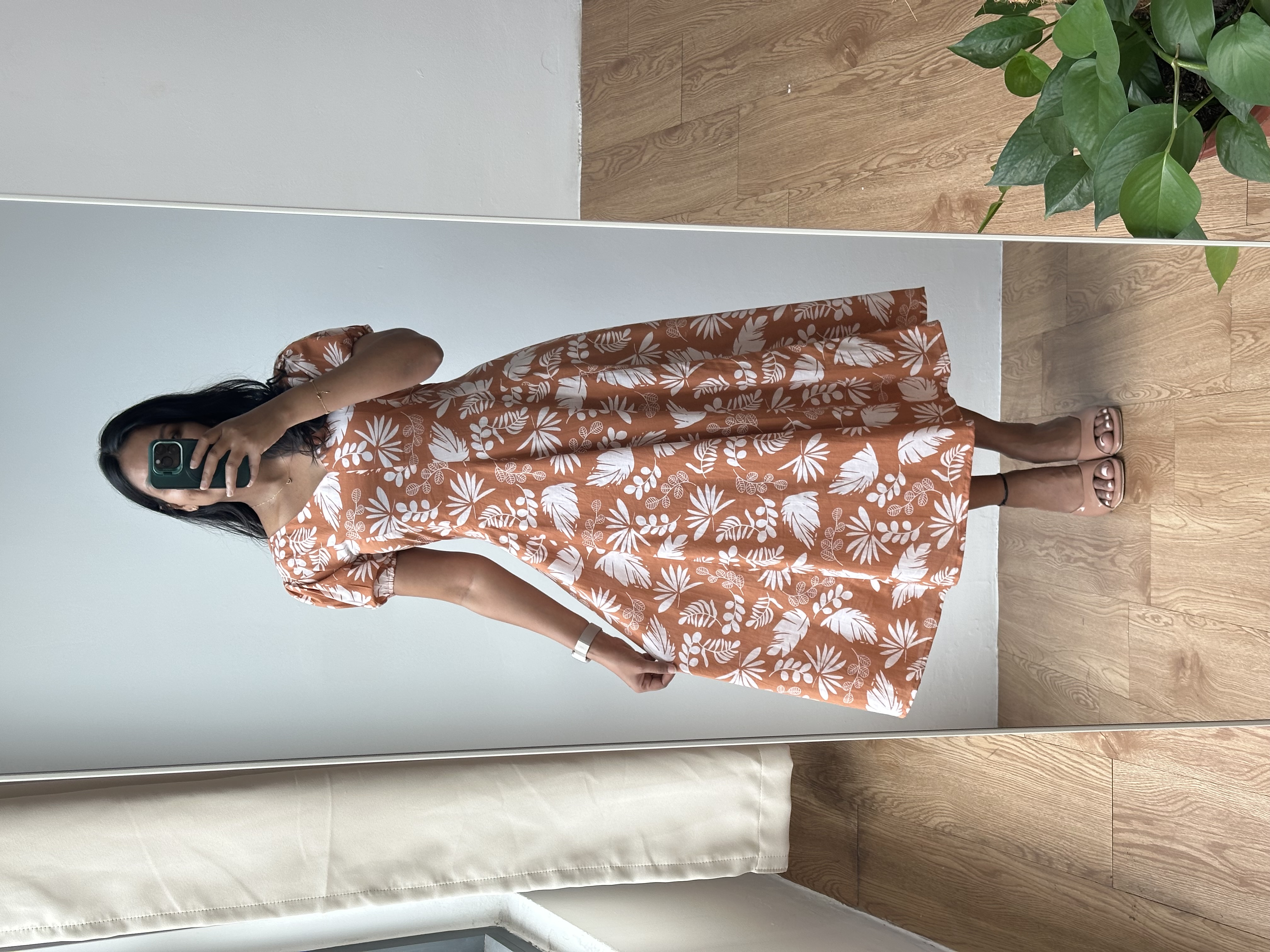 Panel Silhouette Dress