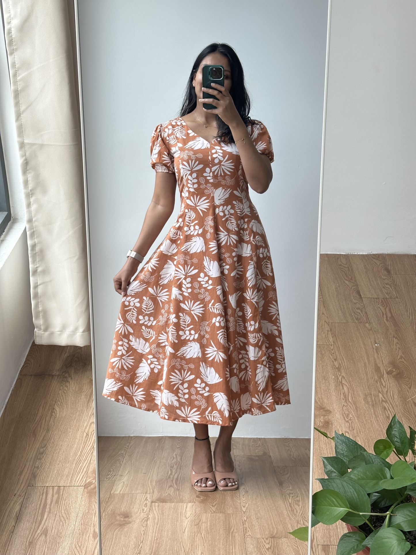 Panel Silhouette Dress