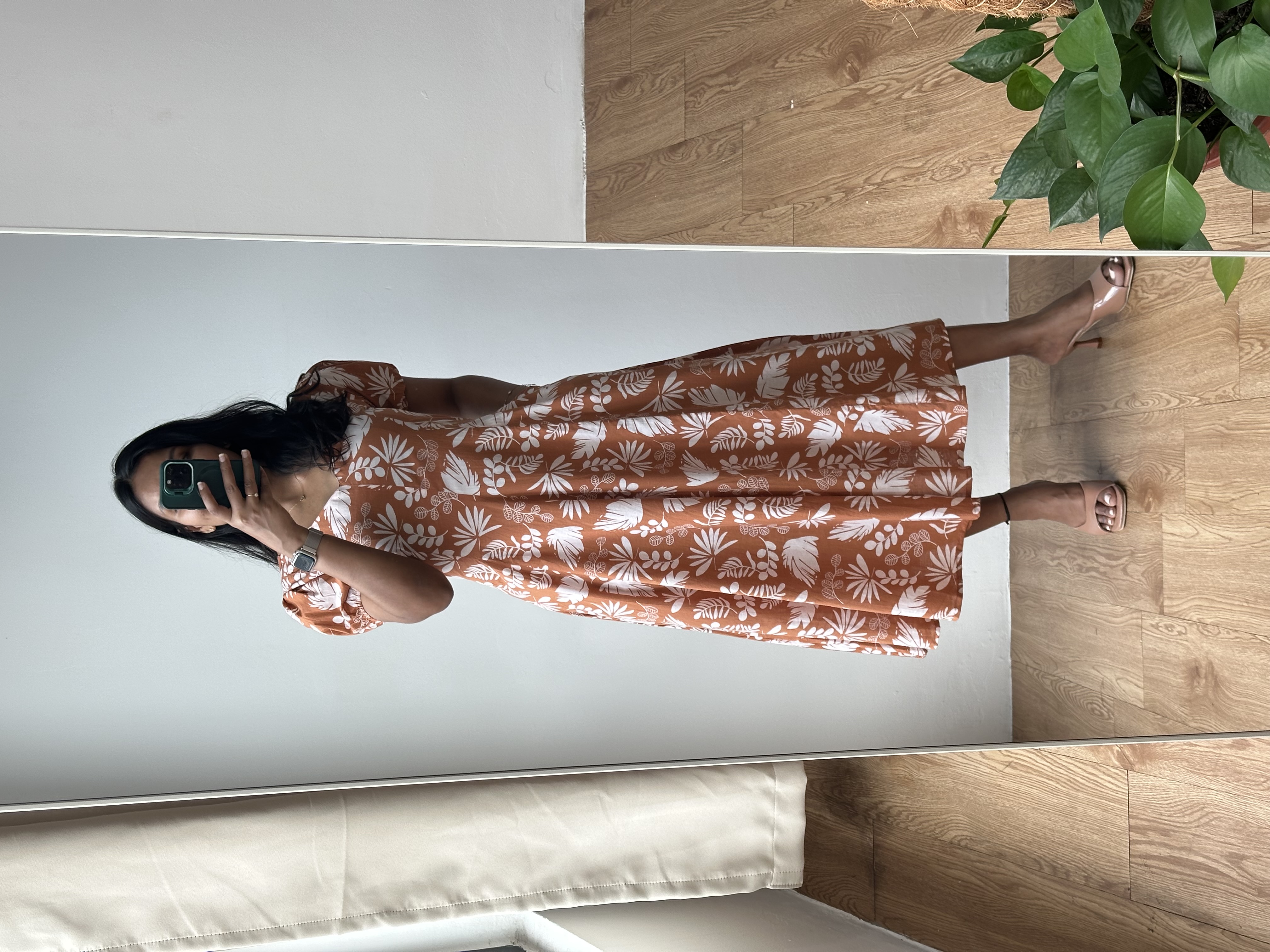 Panel Silhouette Dress