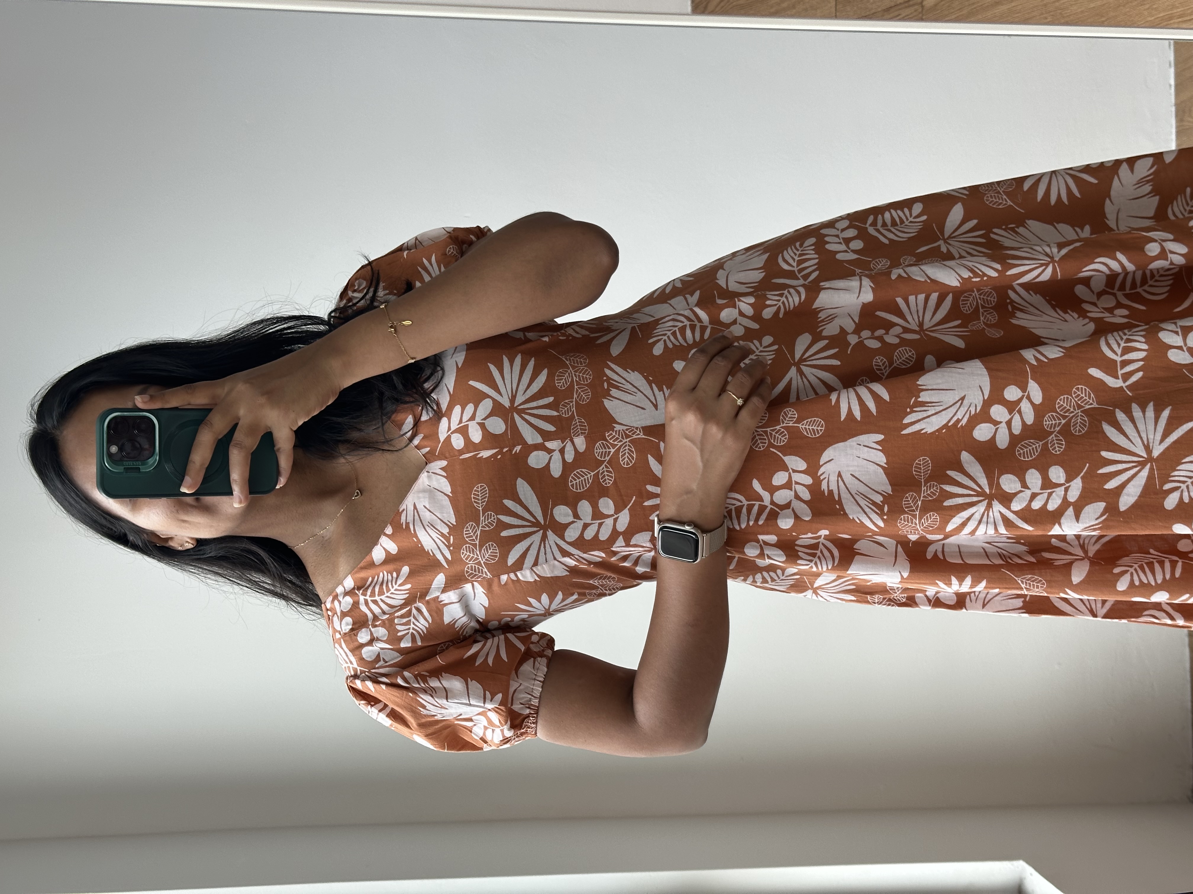 Panel Silhouette Dress