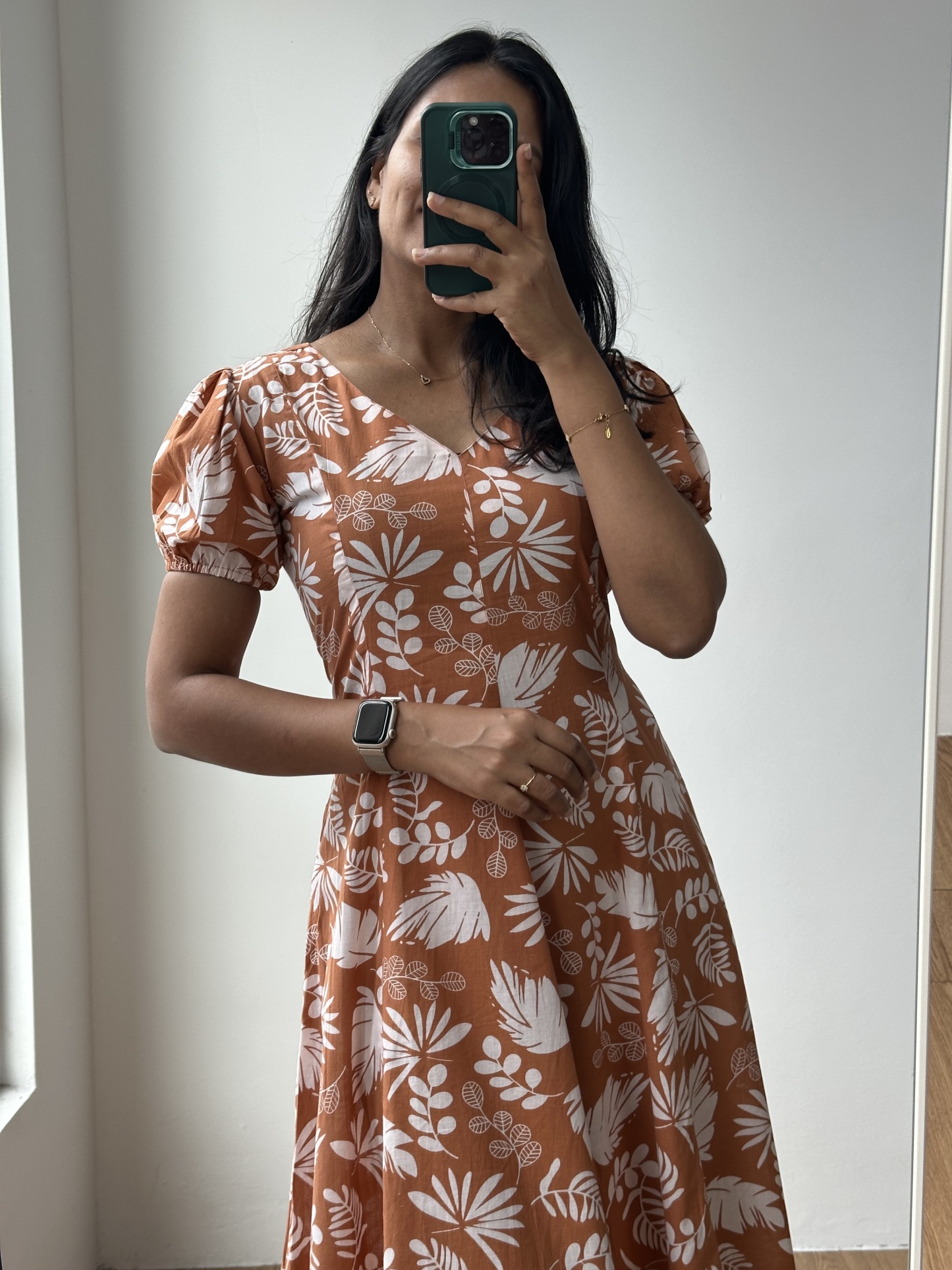 Panel Silhouette Dress