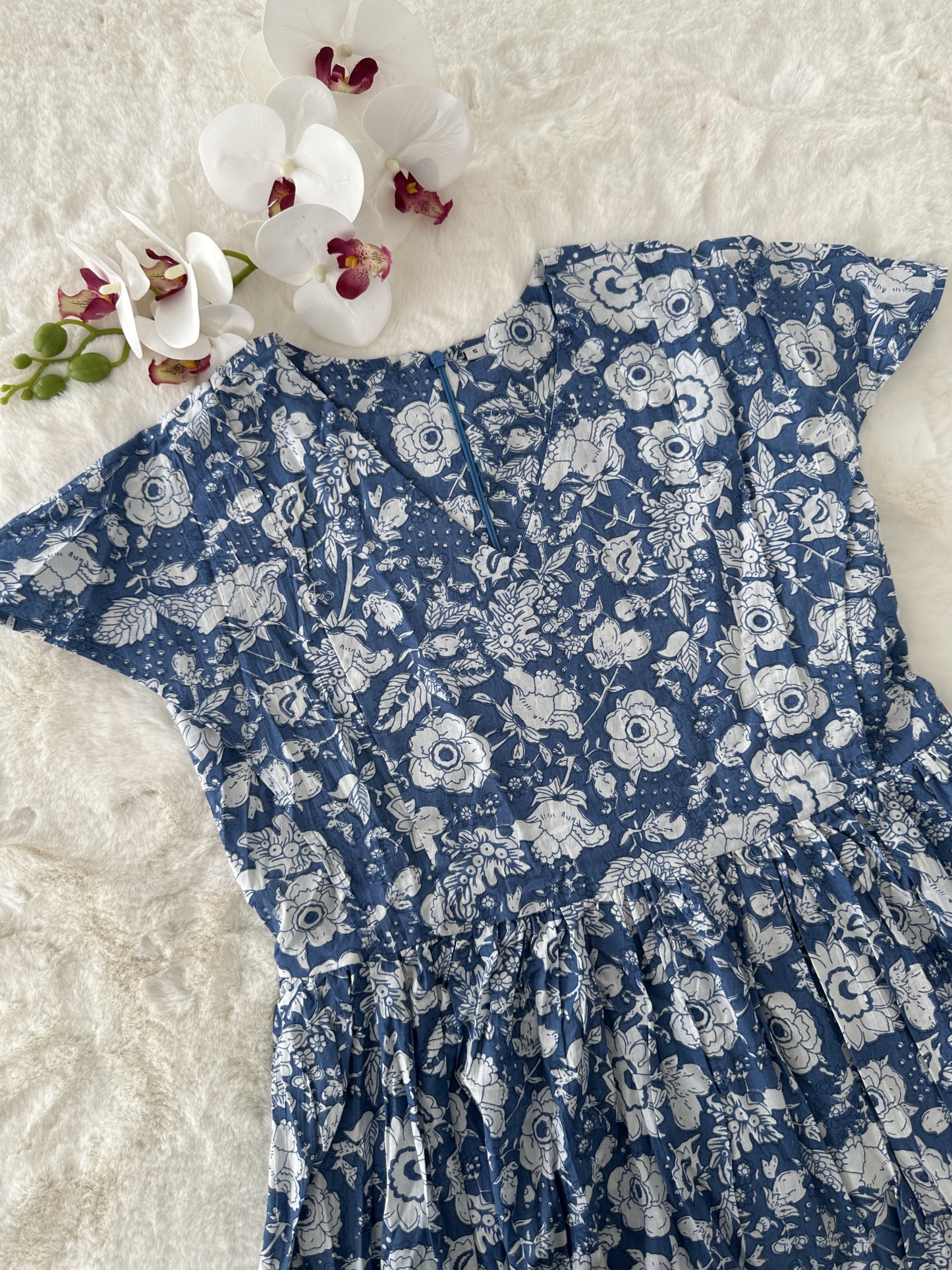 Casual Flowy Ankle Dress